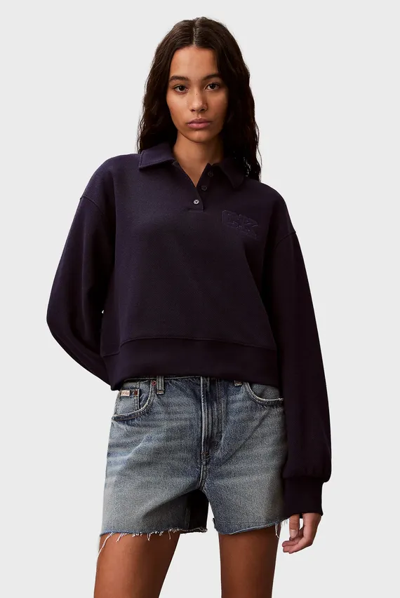 Поло с длинным рукавом LS RLXED INTRLOCK FASHION POLO S Calvin Klein Jeans