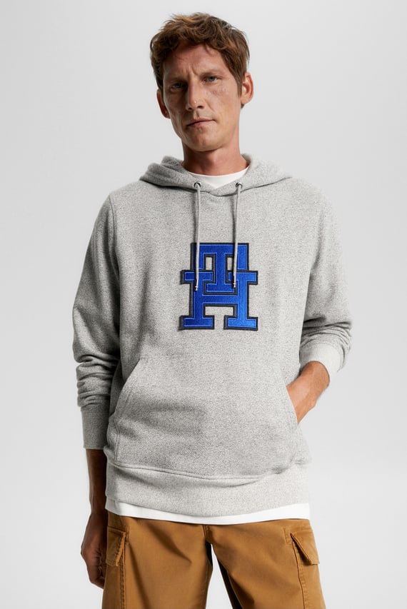 Худи MONOTYPE APPLIQUE MOULINE HOODY