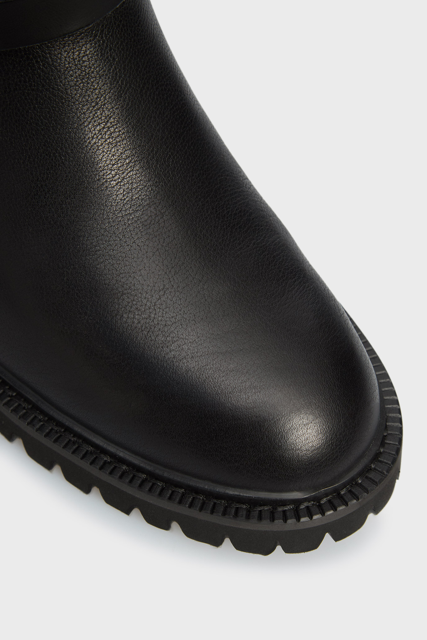 Женские черные кожаные ботинки Alsafi 10