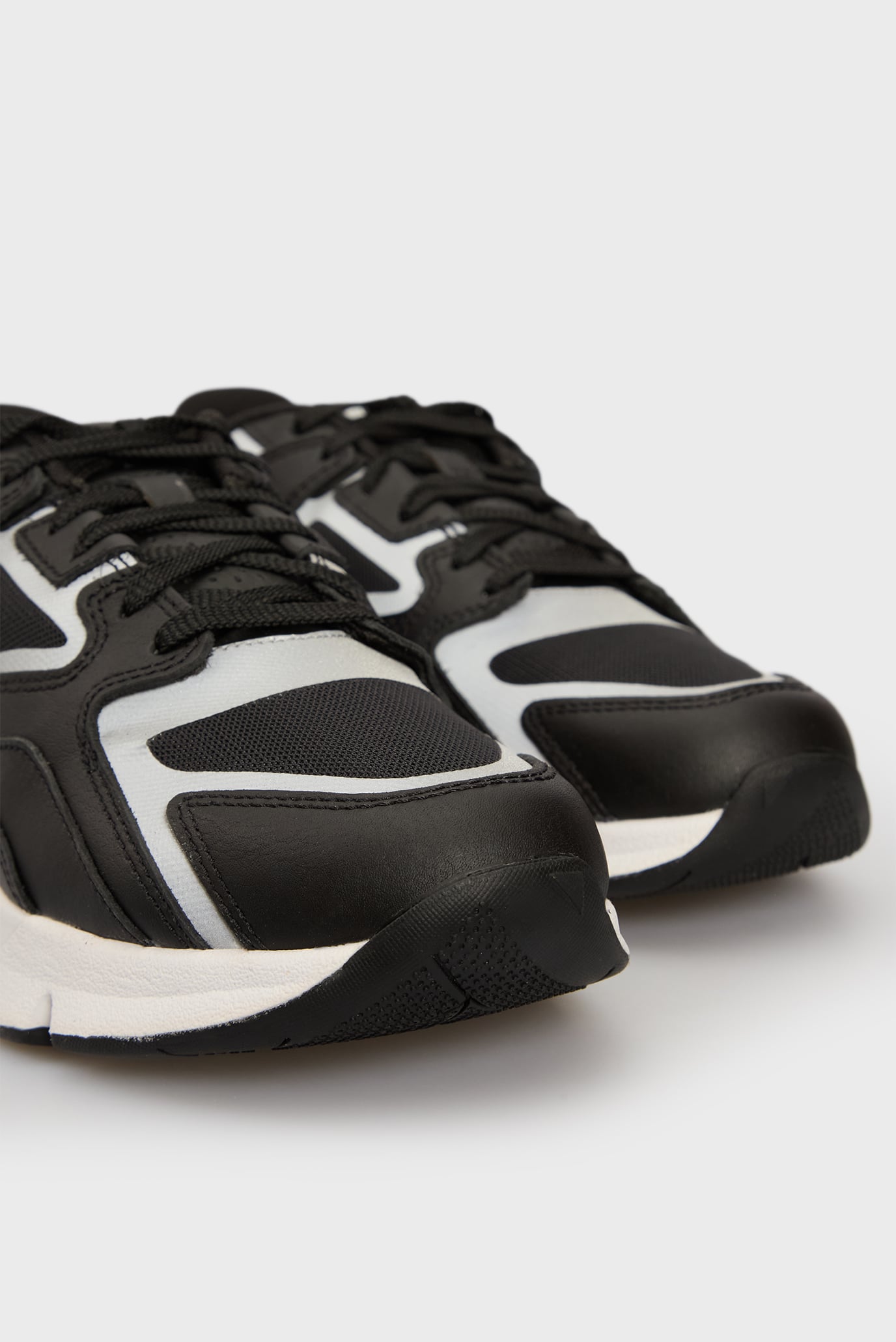 Черные кожаные кроссовки UA Forge 96 LEATHER reissue 2