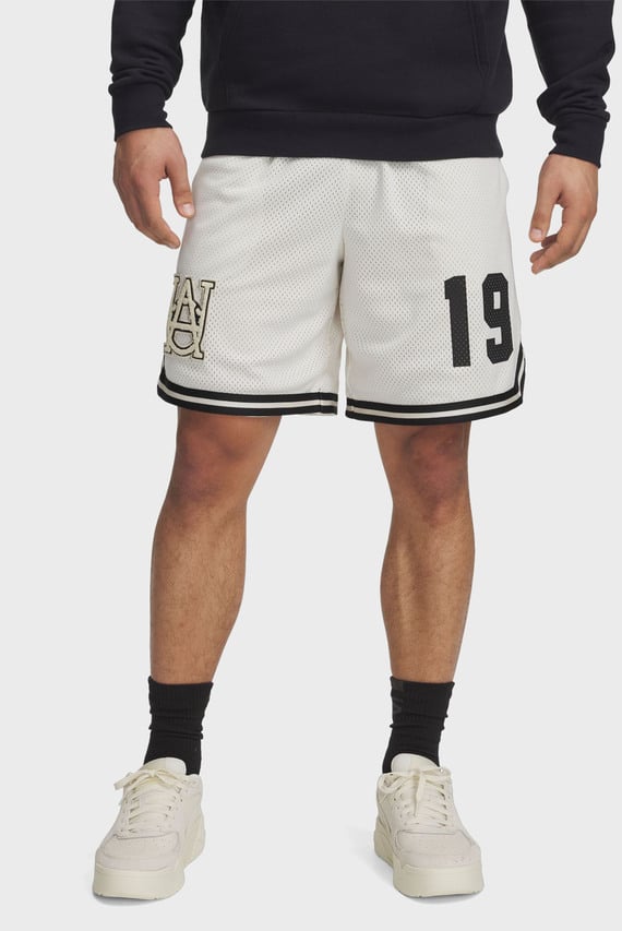 Мужские белые шорты Courtside Hoops Short