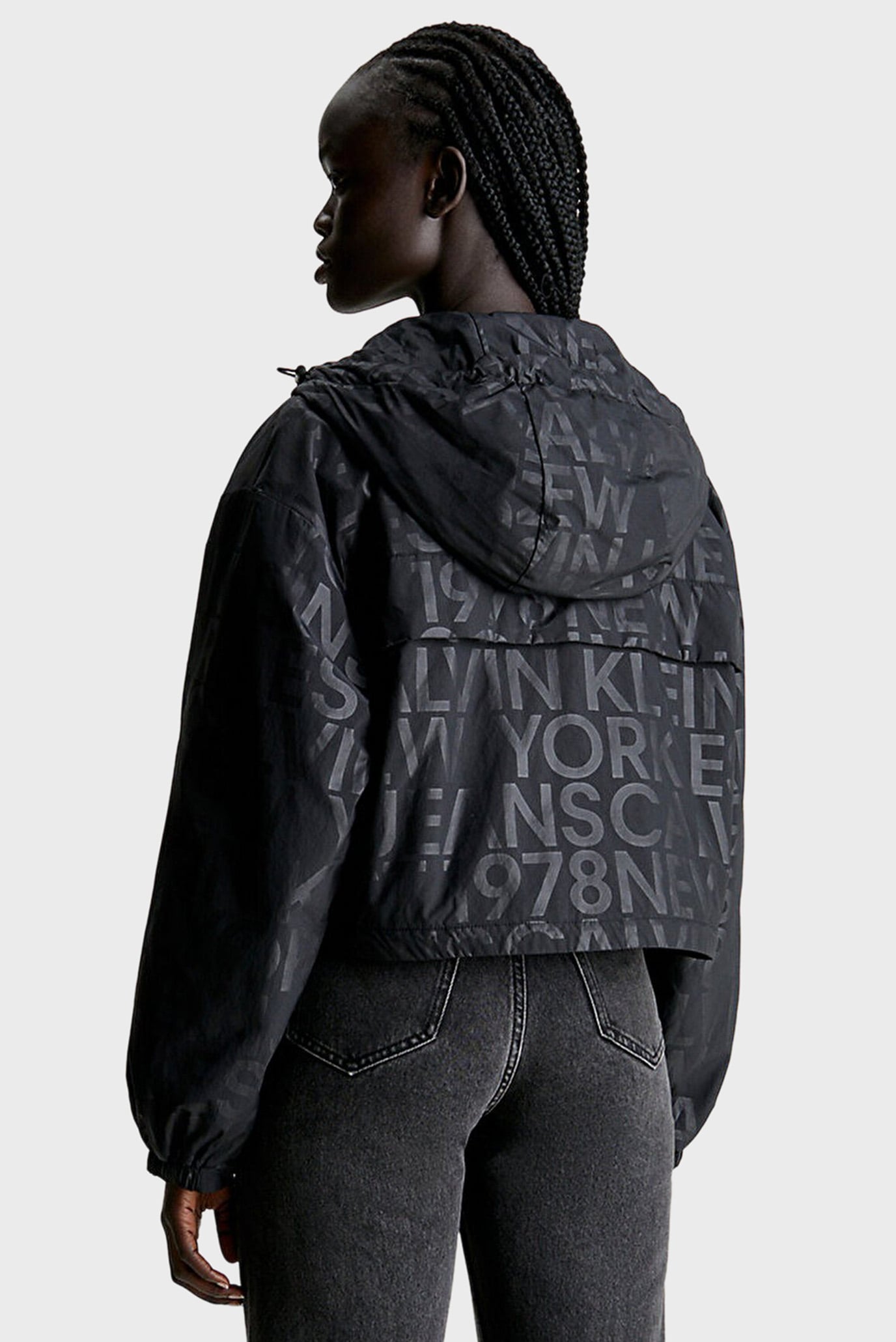 Куртка демисезонная SHORT HOODED LOGO AOP JACKET 3