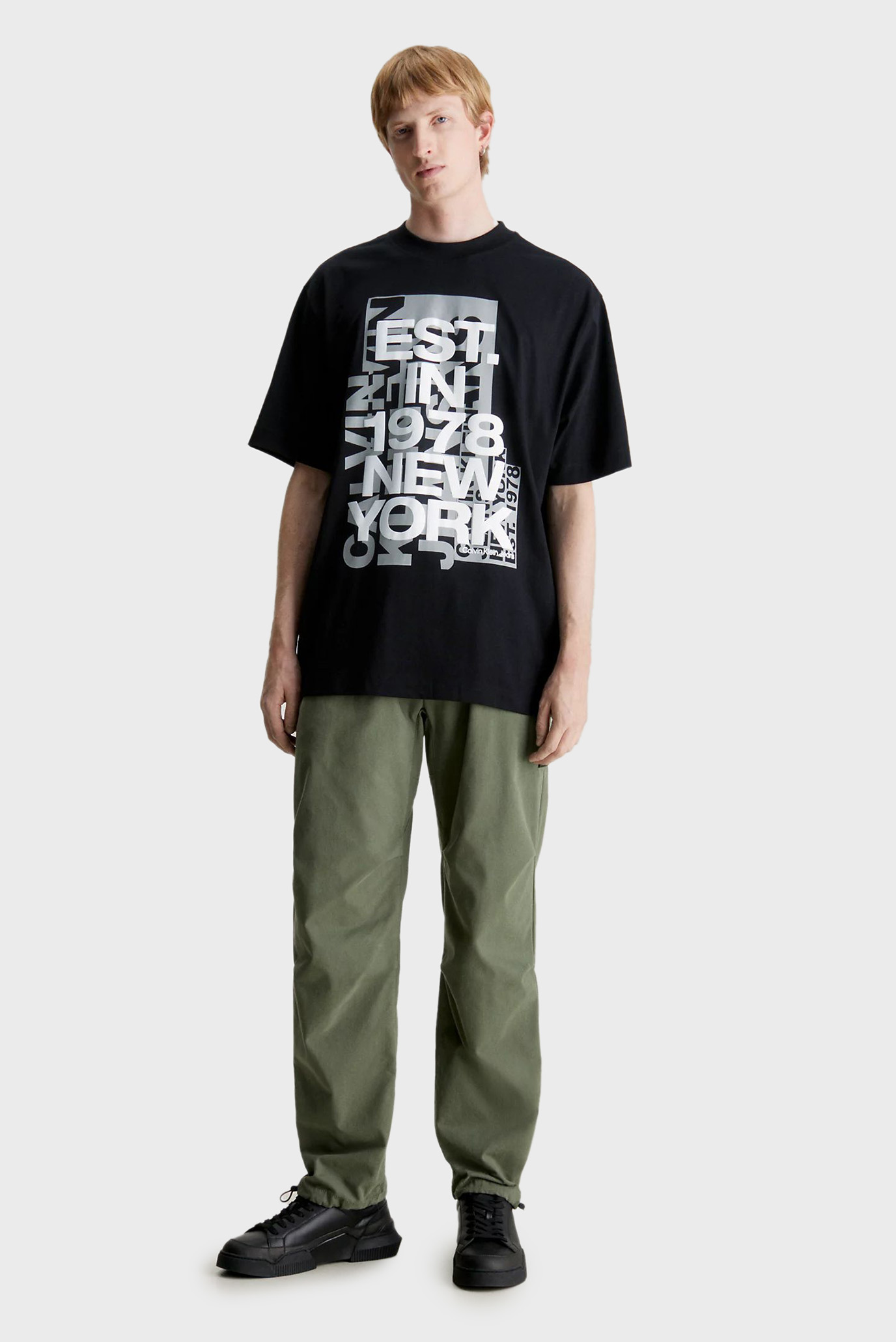 Футболка MULTI CONNECTED LOGO TEE Calvin Klein Jeans Футболка MULTI CONNECTED LOGO TEE 2