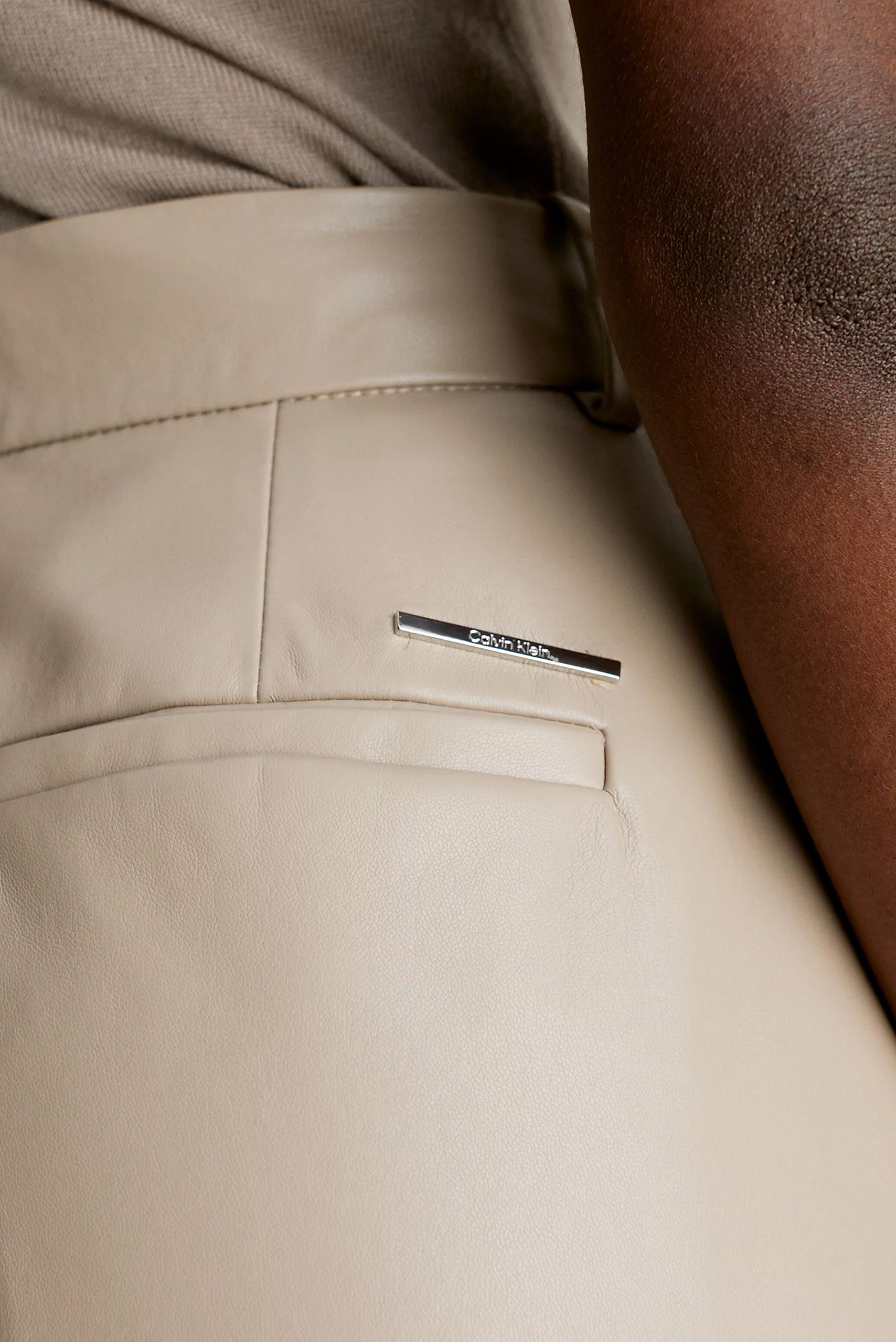 Штаны RE-GEN LEATHER STRAIGHT PANTS 4