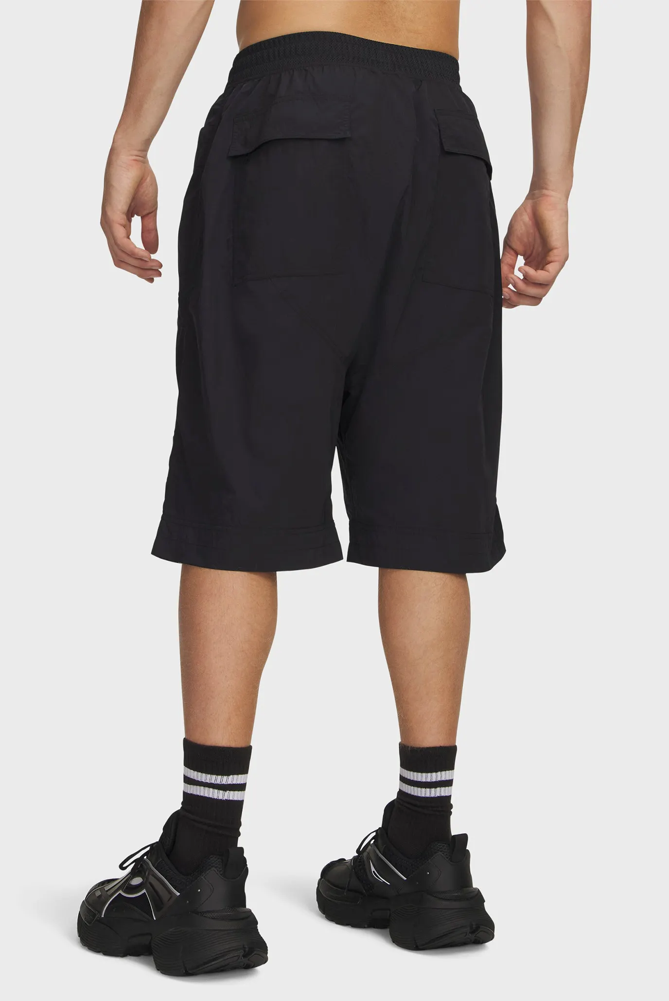 Шорты UA Hoops Woven Short-BLK 3