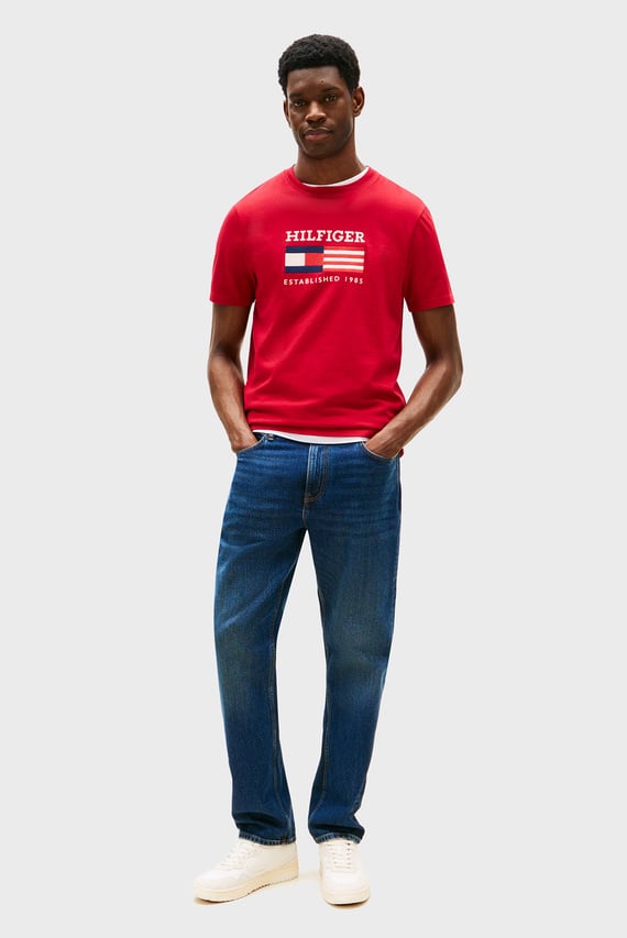 Футболка/AMERICANA MONOTYPE FLAG BOX TEE