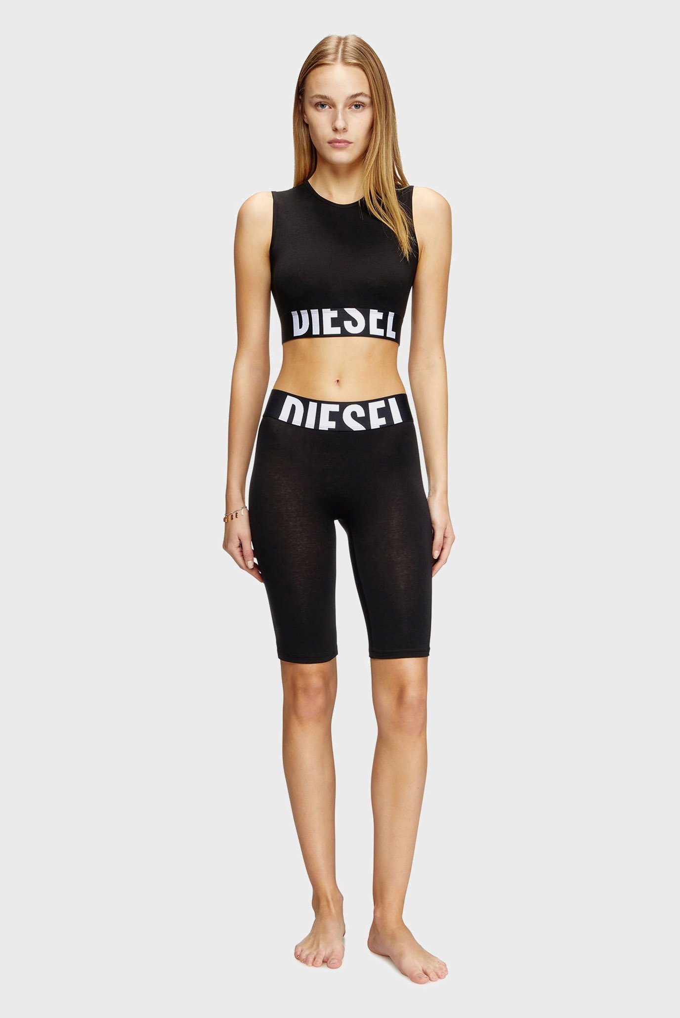 Женские черные велосипедки IVA-D-POP CALZONCINI 2