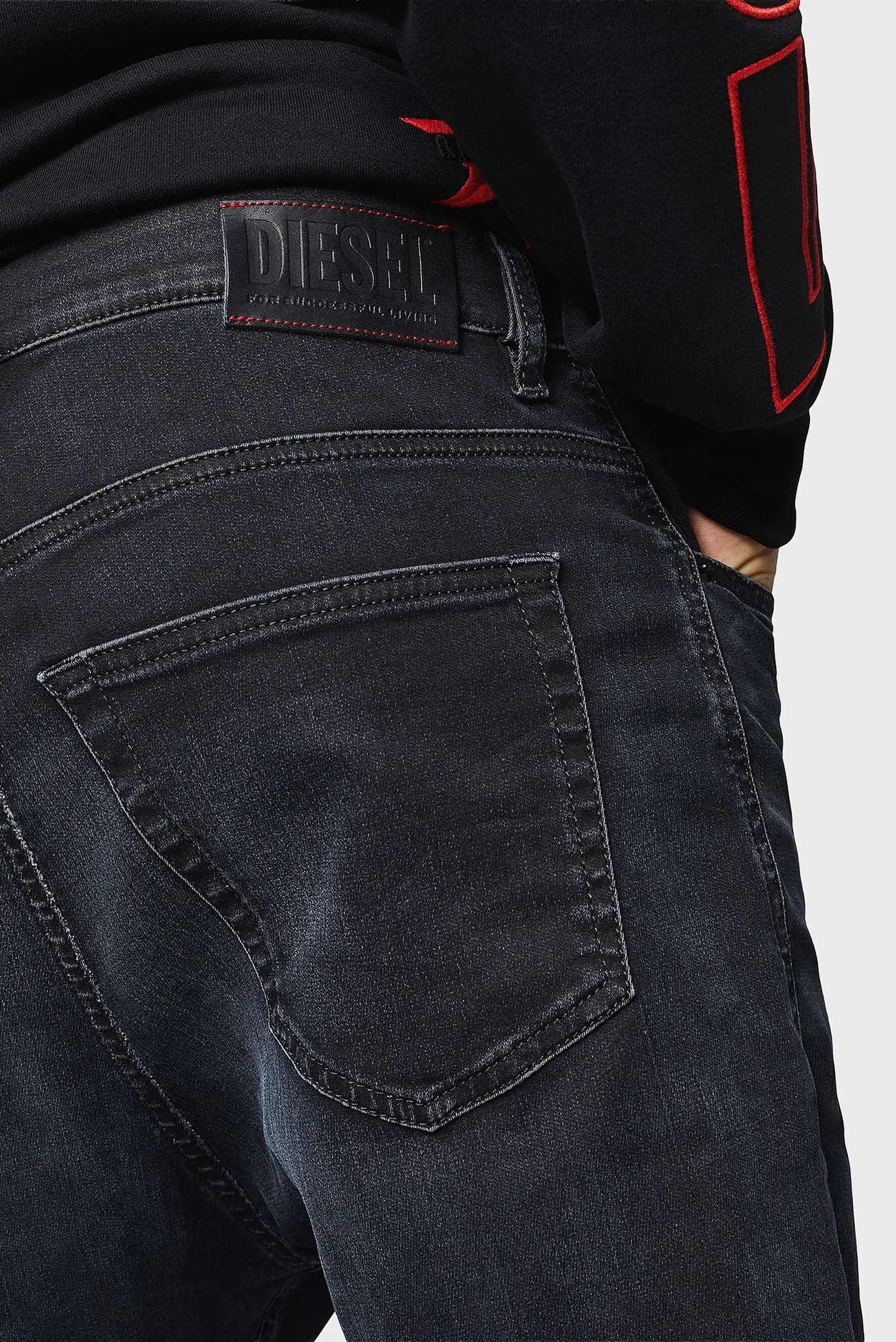 Мужские черные джинсы D-VIDER CB-NE 5