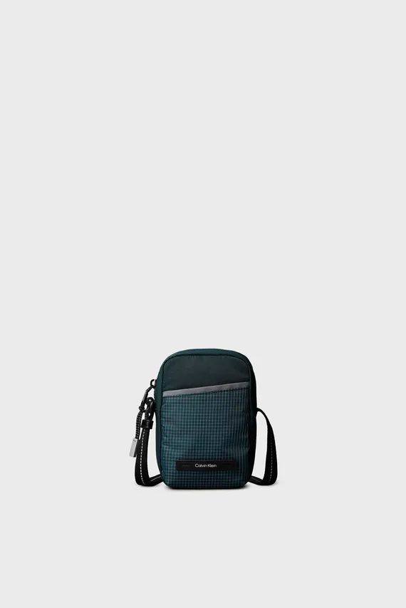 Сумка STRIPED UTILITY ZIP SLIM REPORTE Calvin Klein