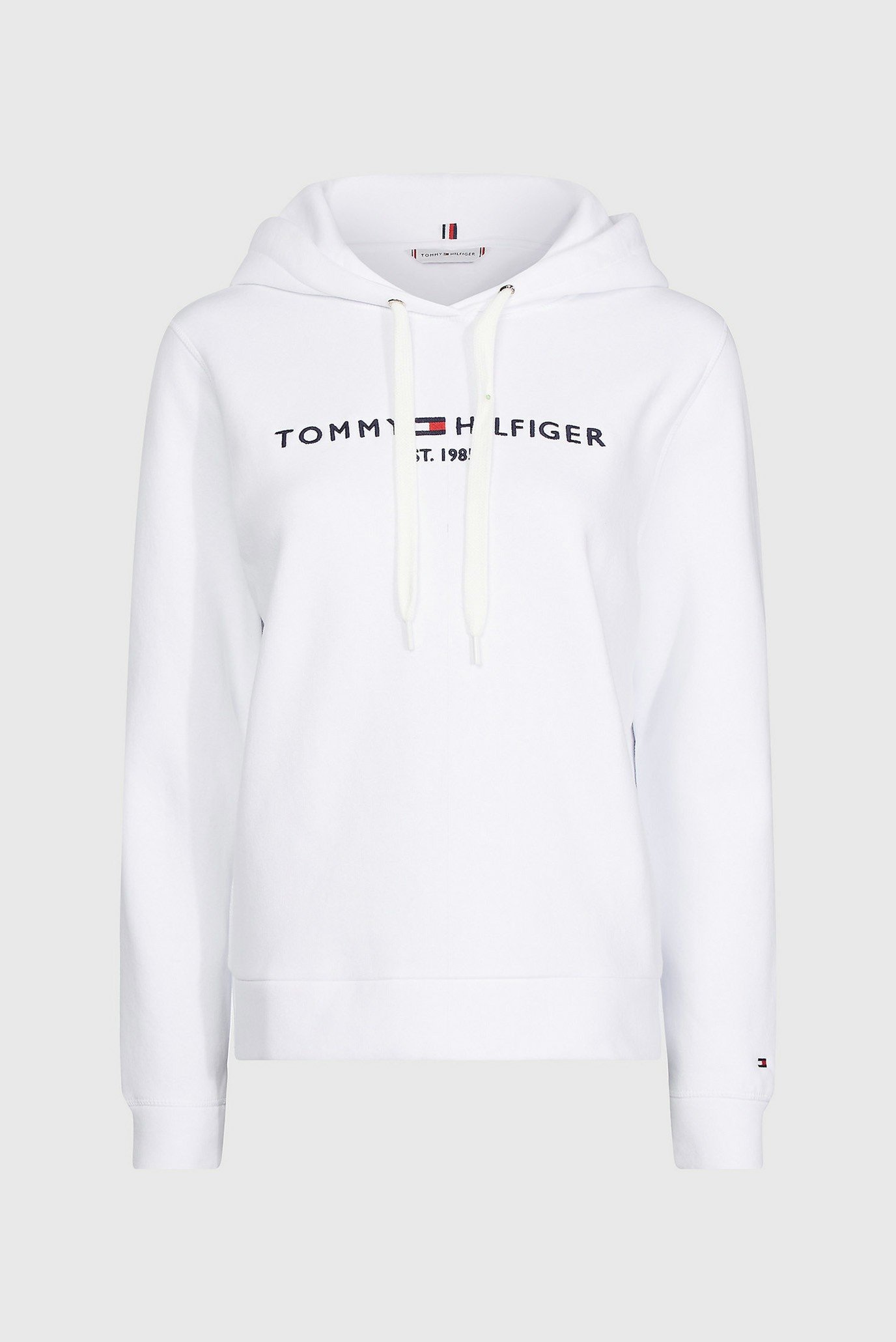Женское белое худи HERITAGE HILFIGER HOODIE LS 10