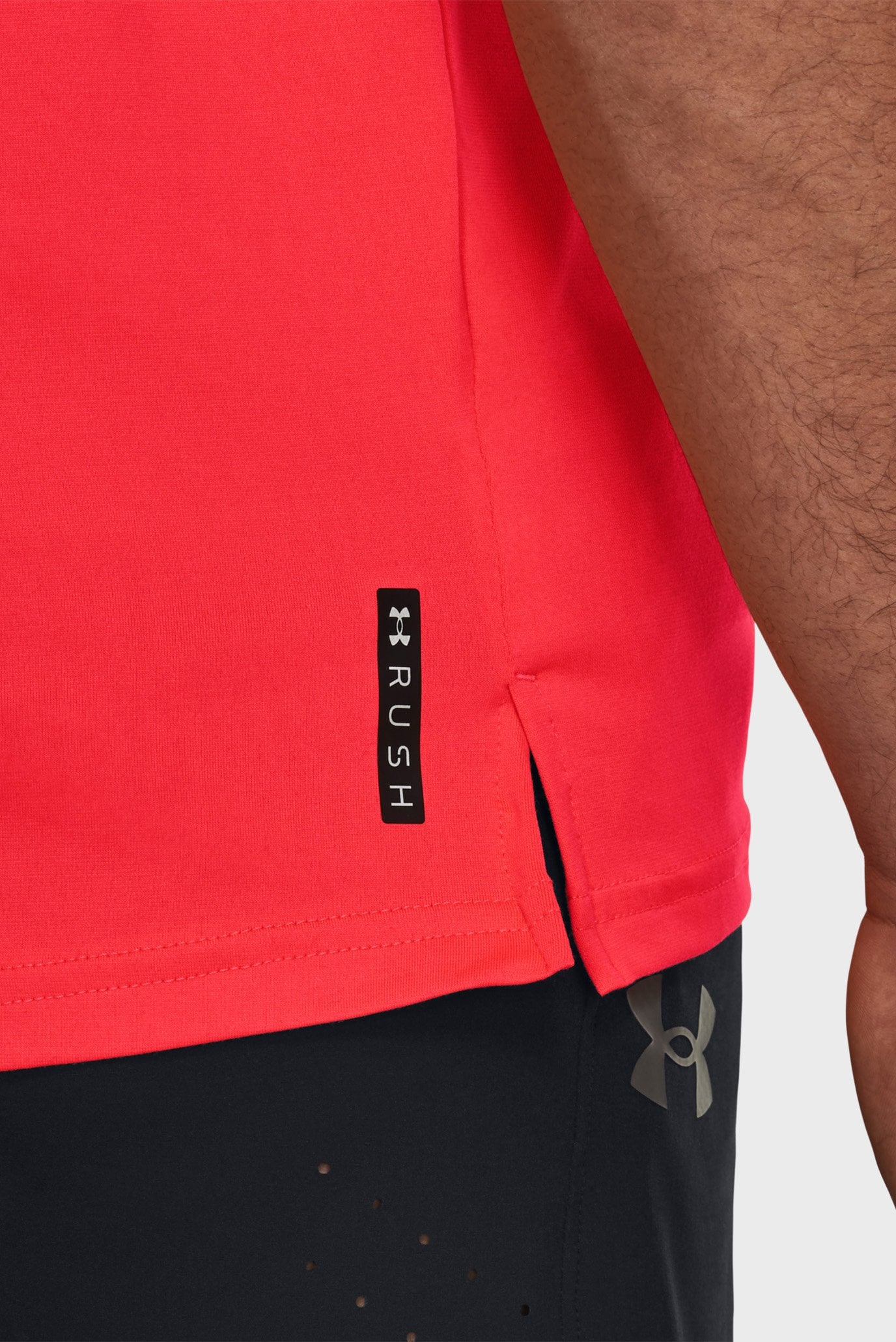 Мужская красная футболка UA Rush Energy SS 4