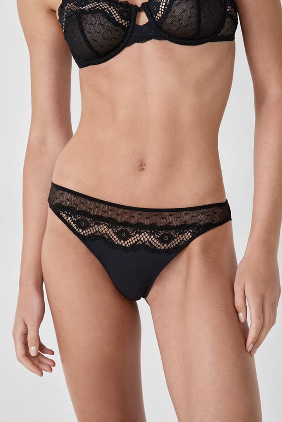 Трусы ATTITUDE - TANGA Etam