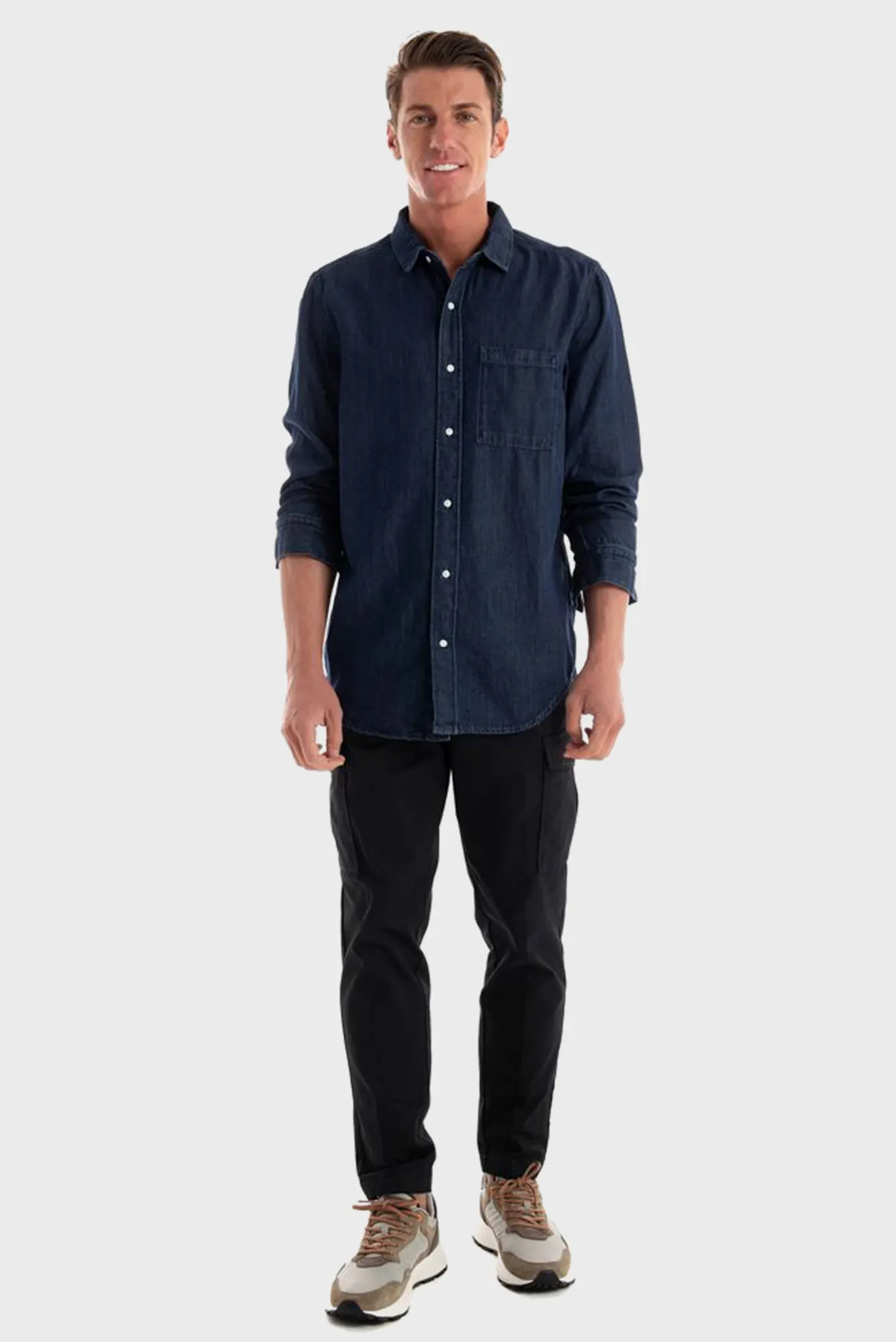 Рубашка LW DARK BLUE DENIM SHIRT 6