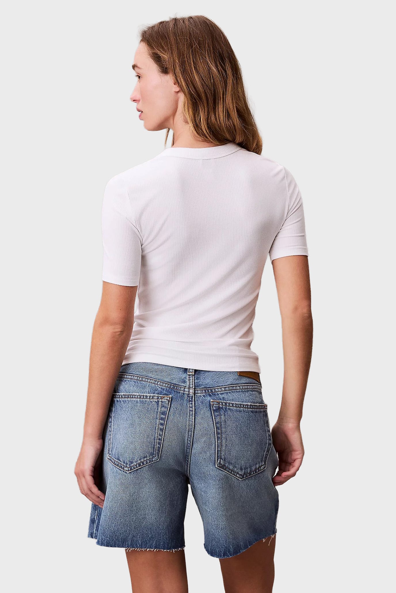 Футболка/A- Modal Rib Tee (essential) 3