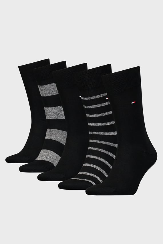 Набор носков TH MEN SOCK 5P GIFTBOX MOULINE STRIPE Tommy Hilfiger