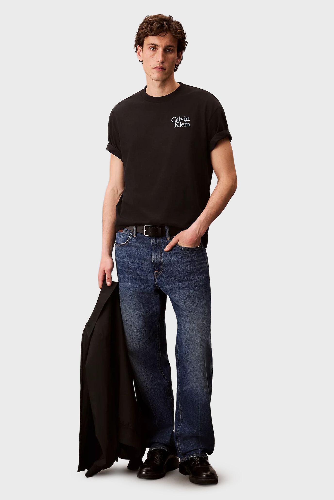 Футболка/SS 16S CALVIN RESORT SCRIPT GRAP 2