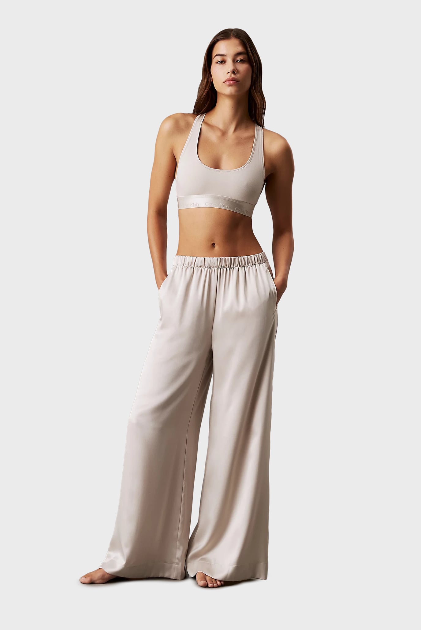 Женский бежевый топ UNLINED BRALETTE 2