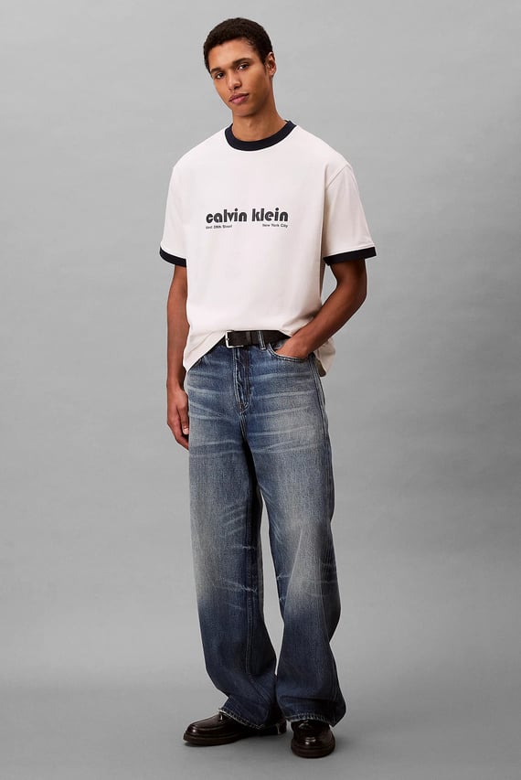 Футболка SS RETRO LOGO RINGER 16S RLXD TE