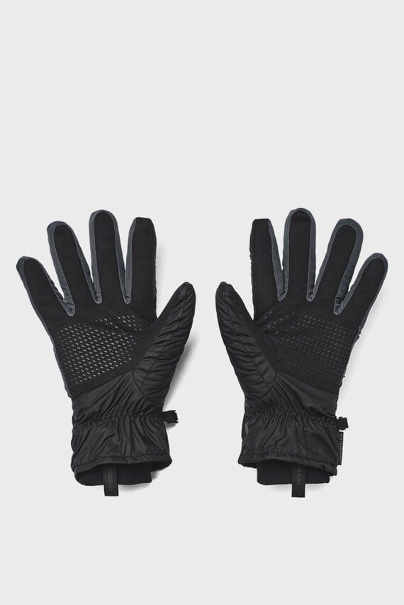 Мужские черные перчатки UA Storm Insulated Gloves