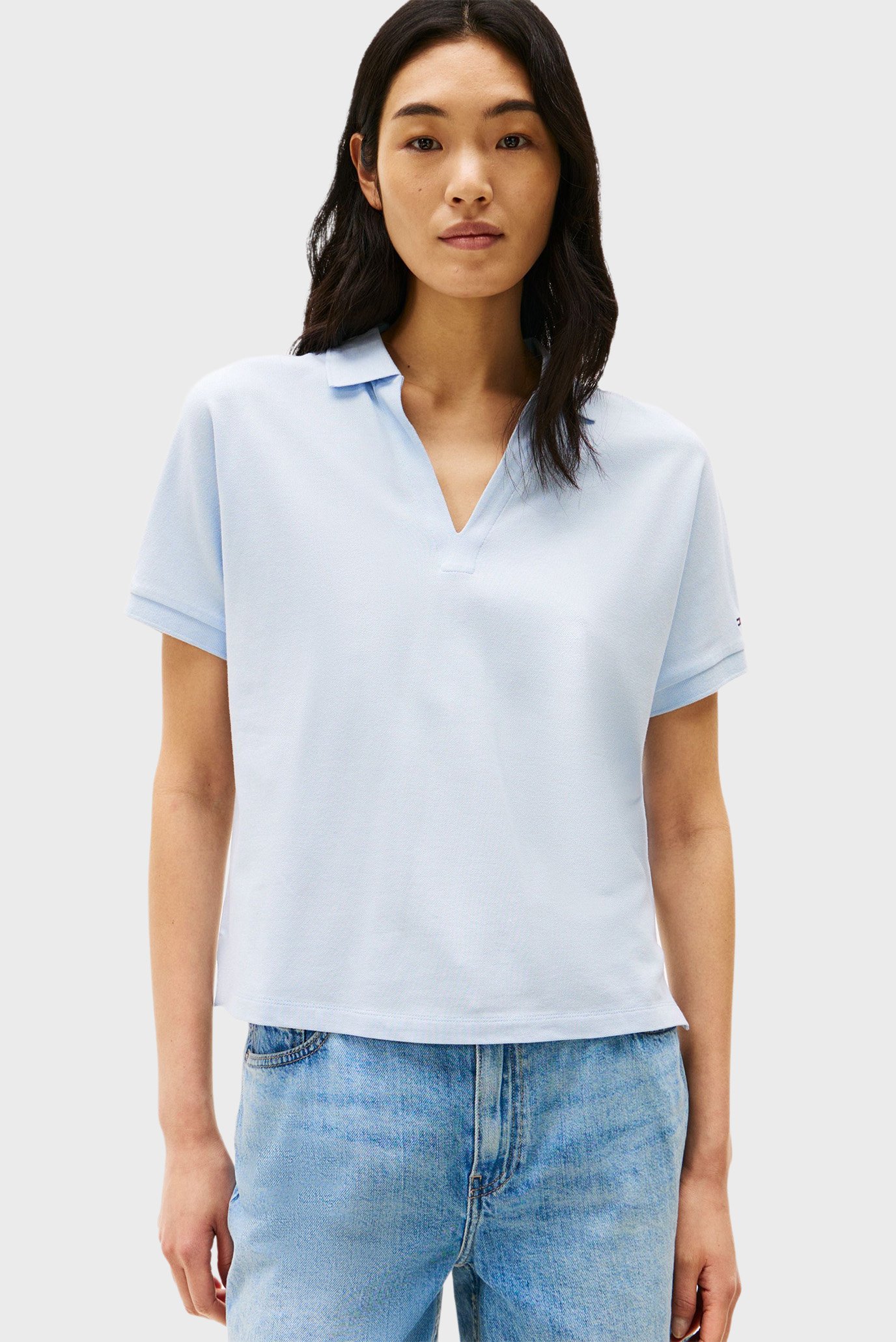 Поло LYOCELL OPEN-NK RELAXED POLO SS 1