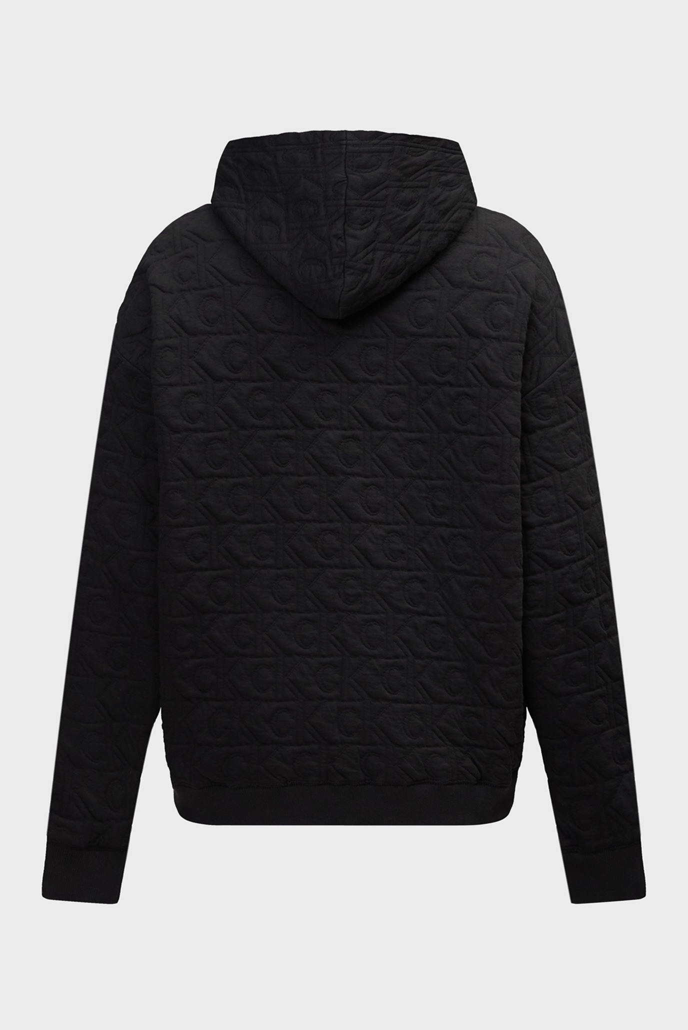 Мужское черное худи L S HOODIE 2