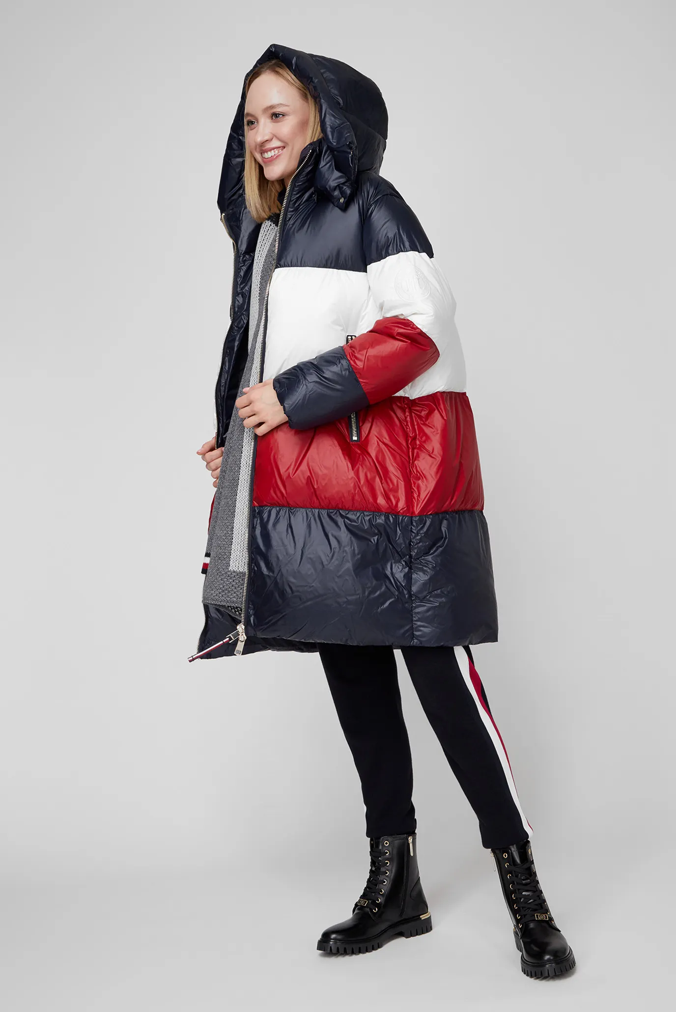 Женский пуховик COLORBLOCK 7