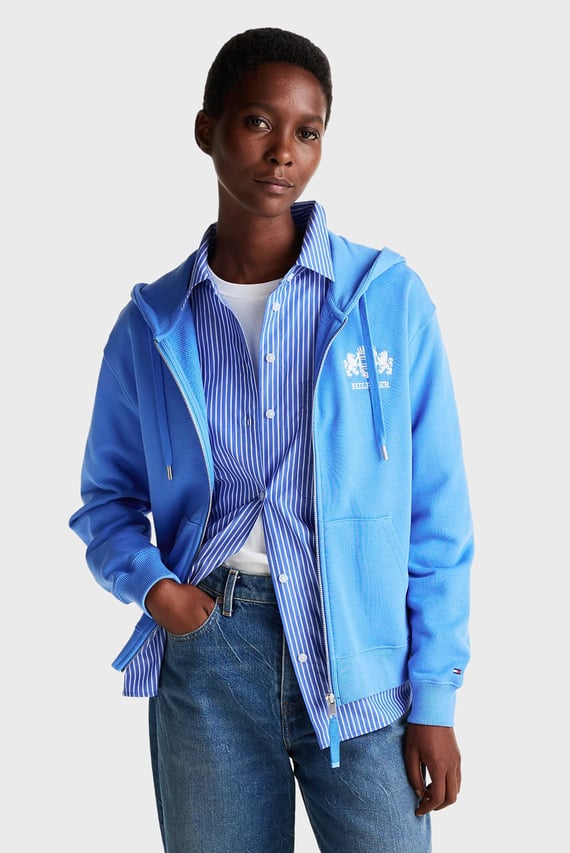 Реглан/REG VARSITY ZIP HOODIE