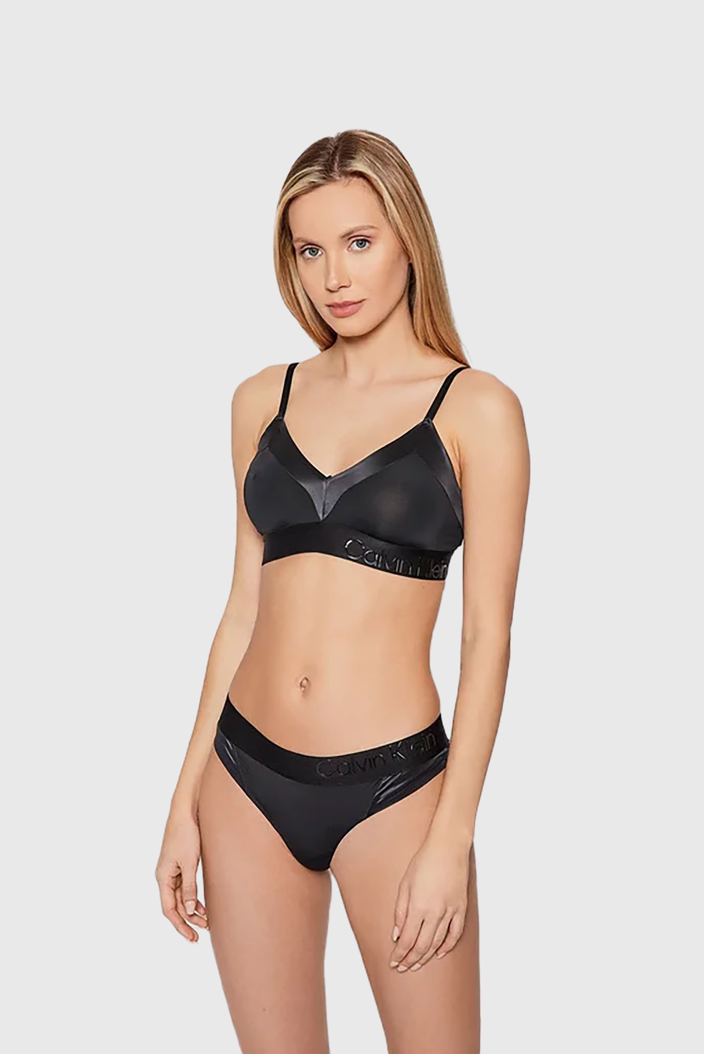 Женский черный бюстгальтер Calvin Klein Женский черный бюстгальтер 2