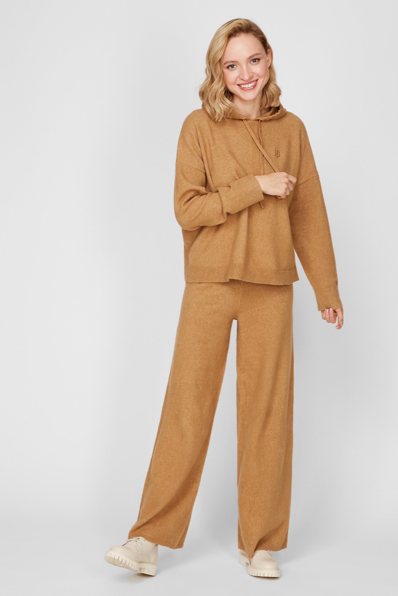 Женские бежевые брюкиTommy Hilfiger Женские бежевые брюки 2