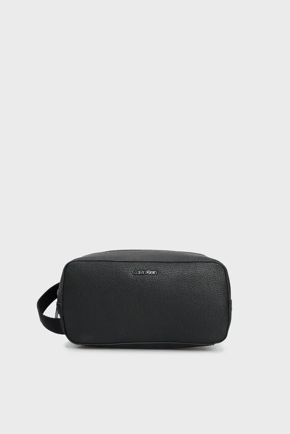 Мужской черный несессер CK DIAGONAL WASHBAG Calvin Klein