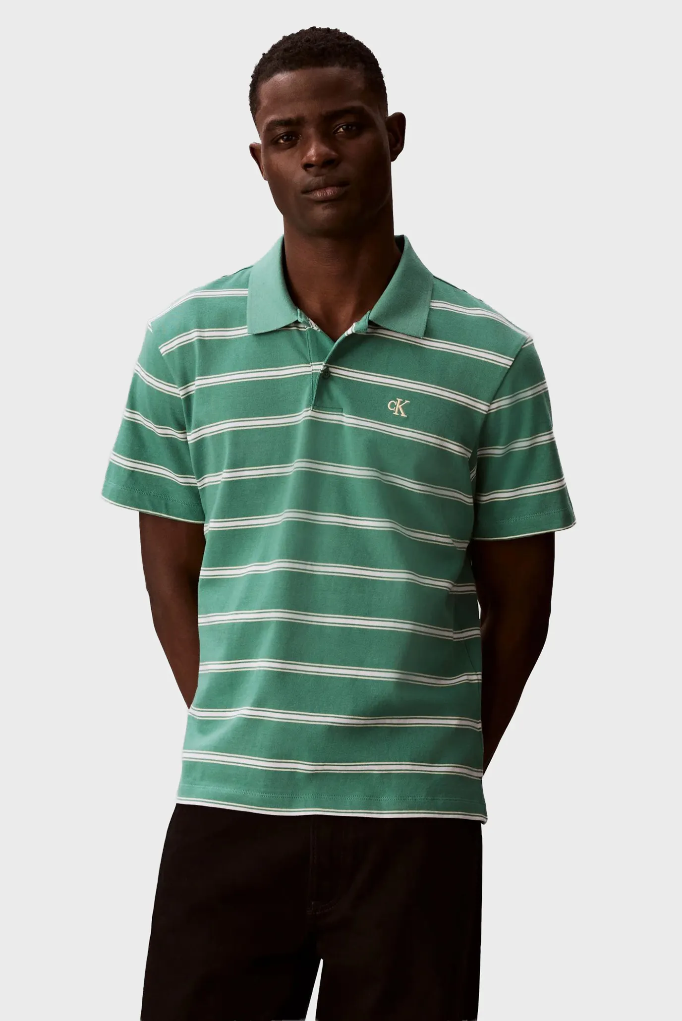 Поло SS EASY 16S JERSEY STRIPE POLO 1