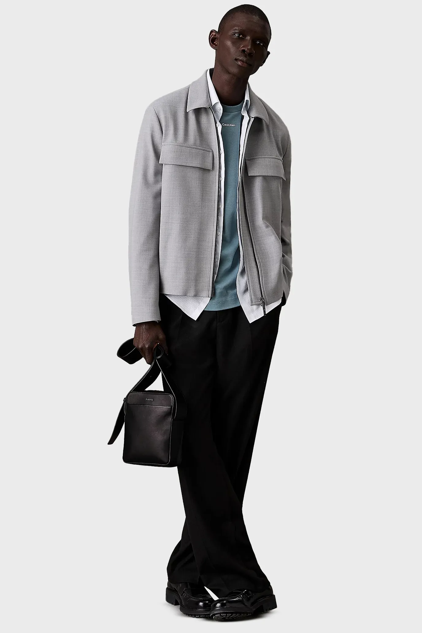 Мужская черная сумка 2