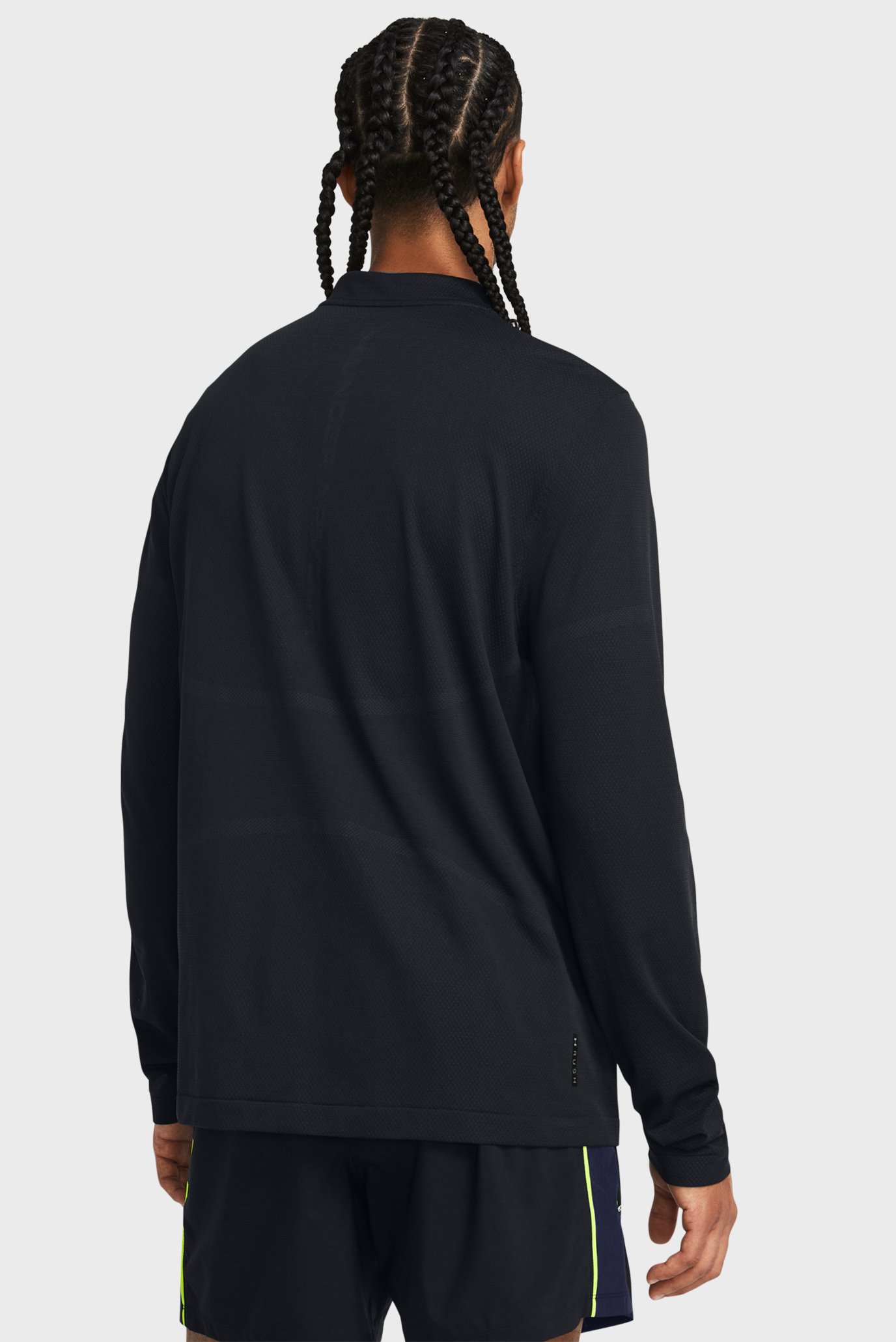 Мужская черная спортивная кофта Vanish Elite Seamless 1 4 Zp 2