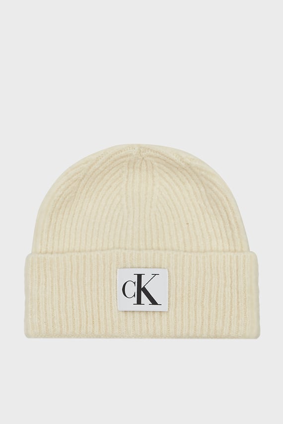 Женская белая шапка CITY NYLON