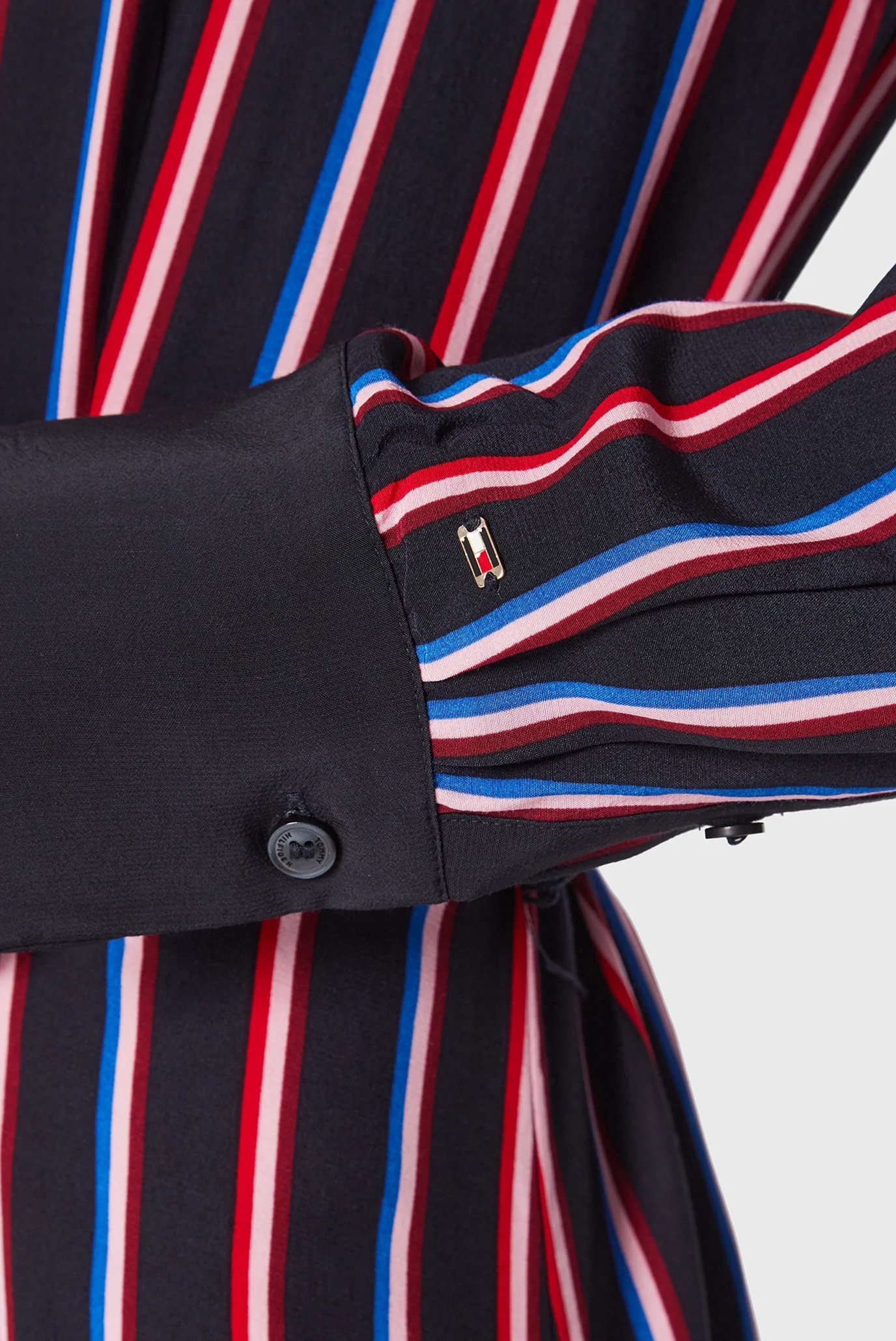 Платье VIS STRIPE MIDI SHIRT DRESS 4