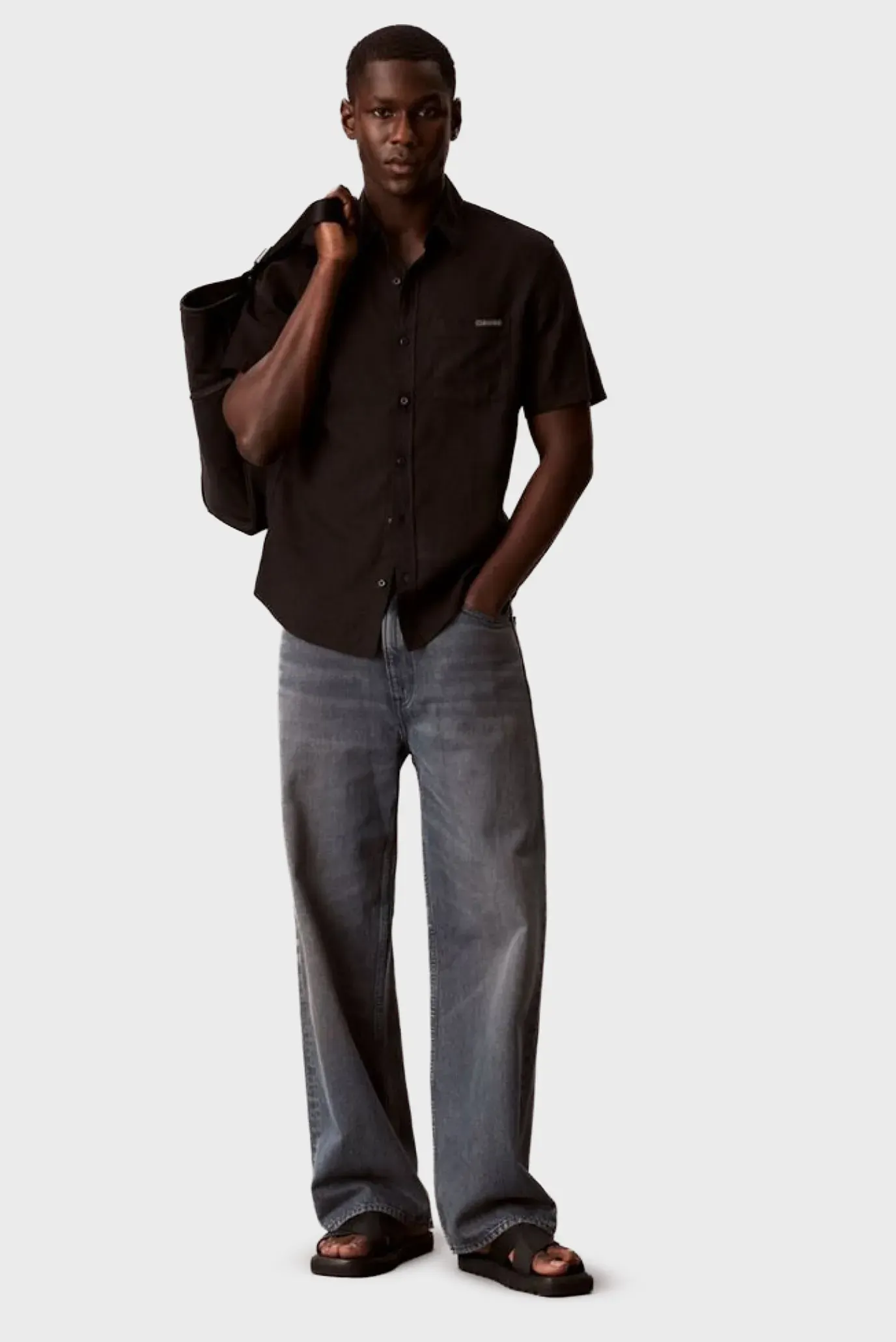 Рубашка с коротким рукавом SS SOLID CAUSAL LINEN CLASSIC SH 2