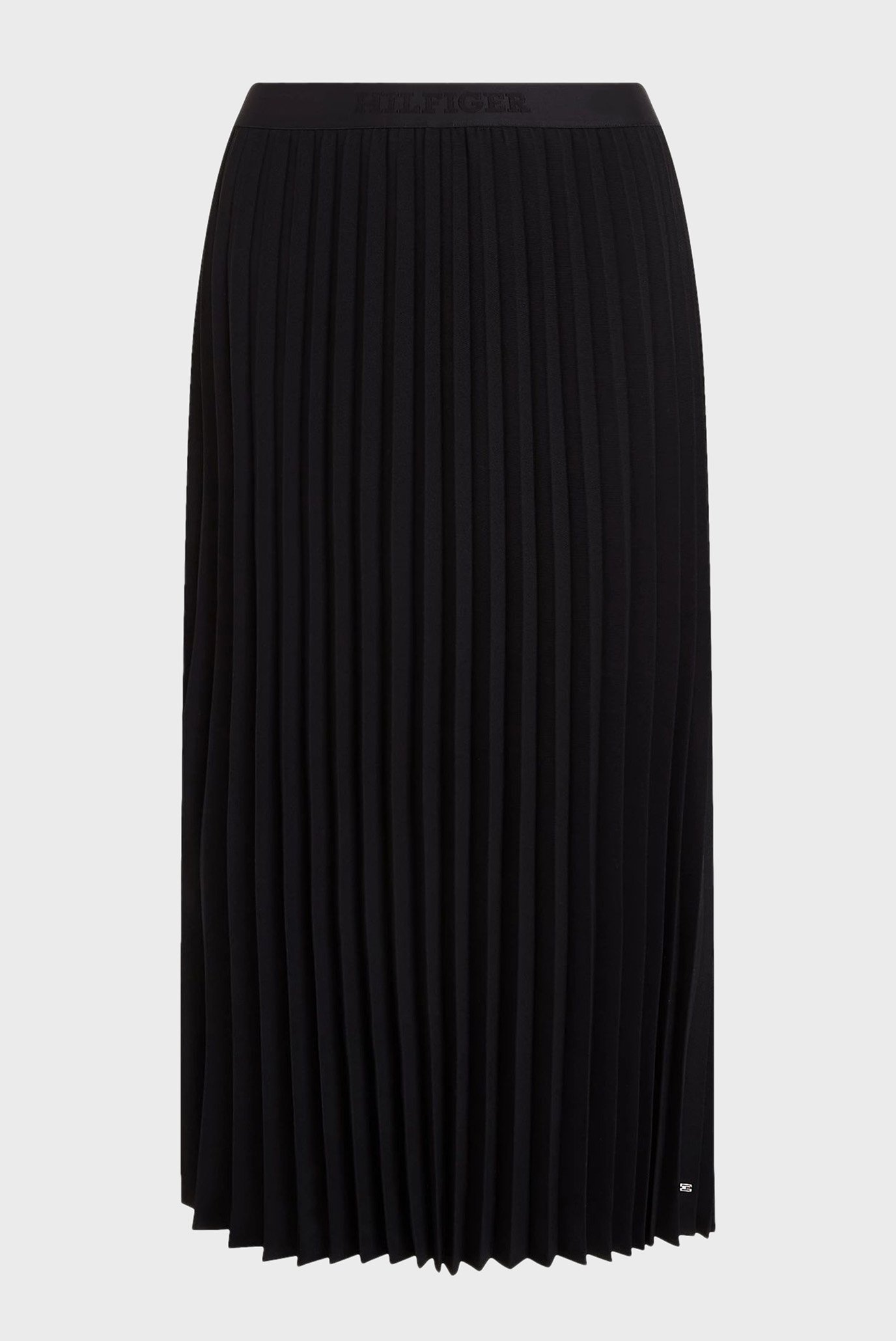 Женская черная плиссированная юбка FLUID PLEATED MIDI SKIRTTommy Hilfiger Женская черная плиссированная юбка FLUID PLEATED MIDI SKIRT 5