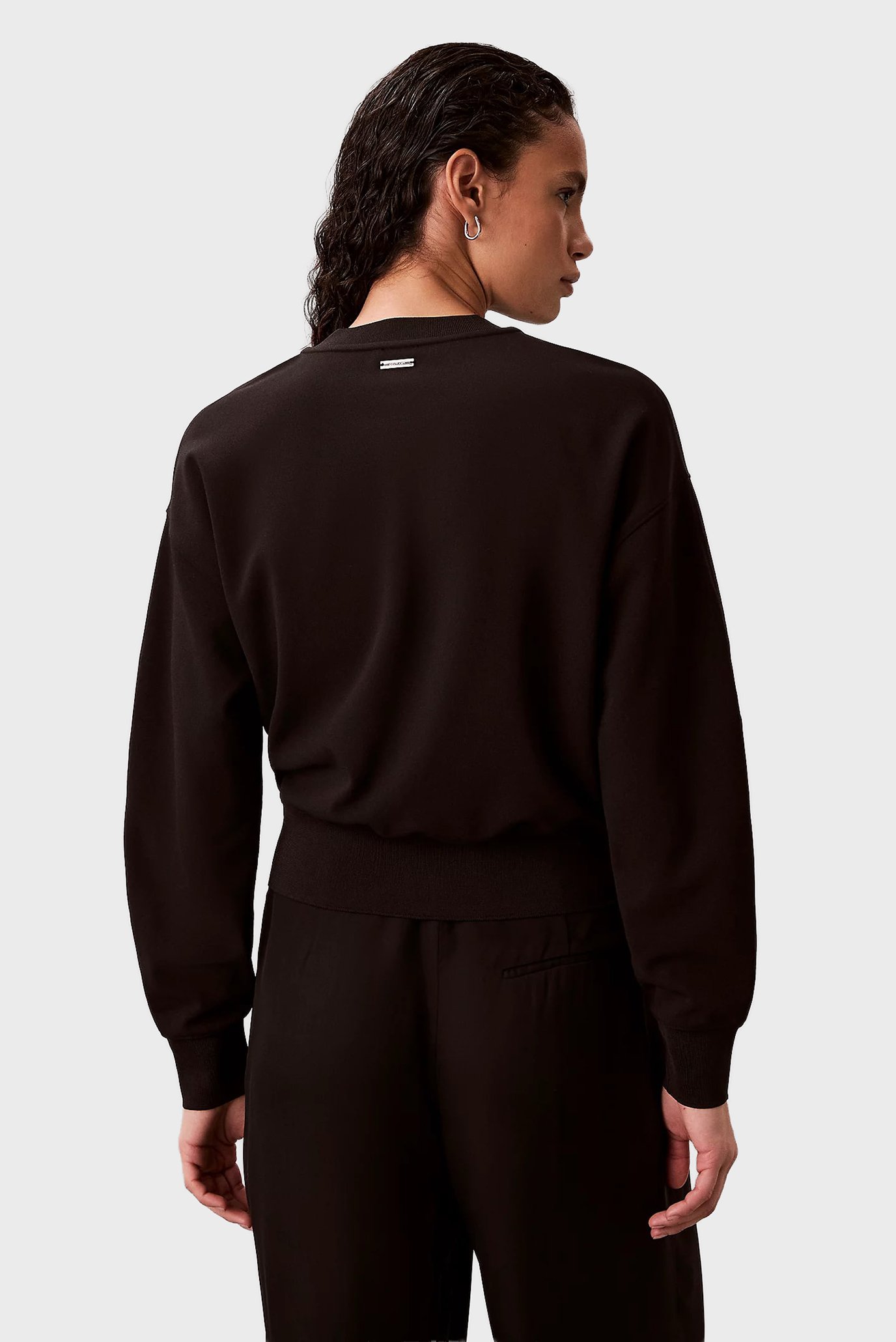 Лонгслив STRETCH CREPE CARDIGANCalvin Klein Лонгслив STRETCH CREPE CARDIGAN 1