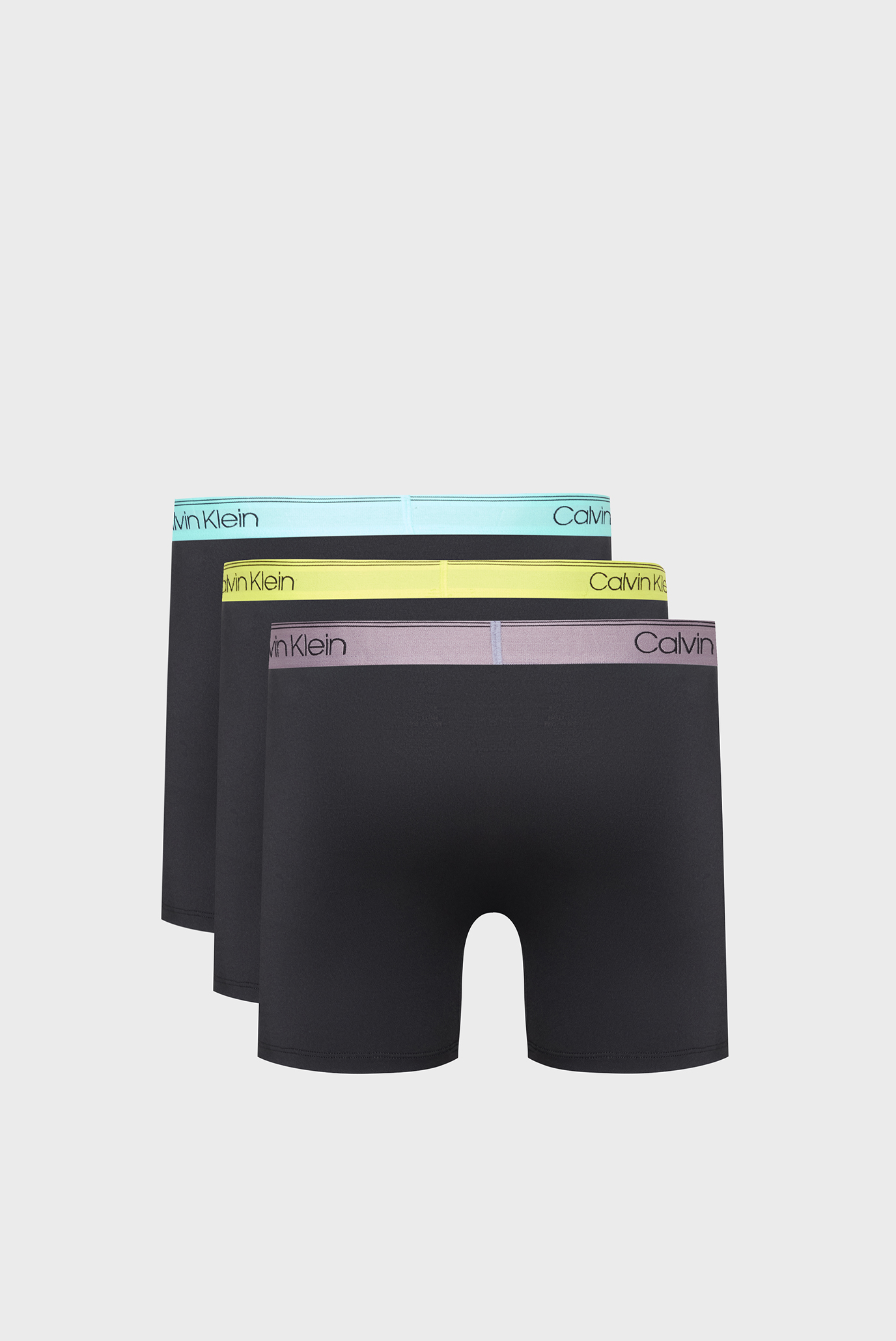 Мужские черные боксеры (3 шт) BOXER BRIEF 6