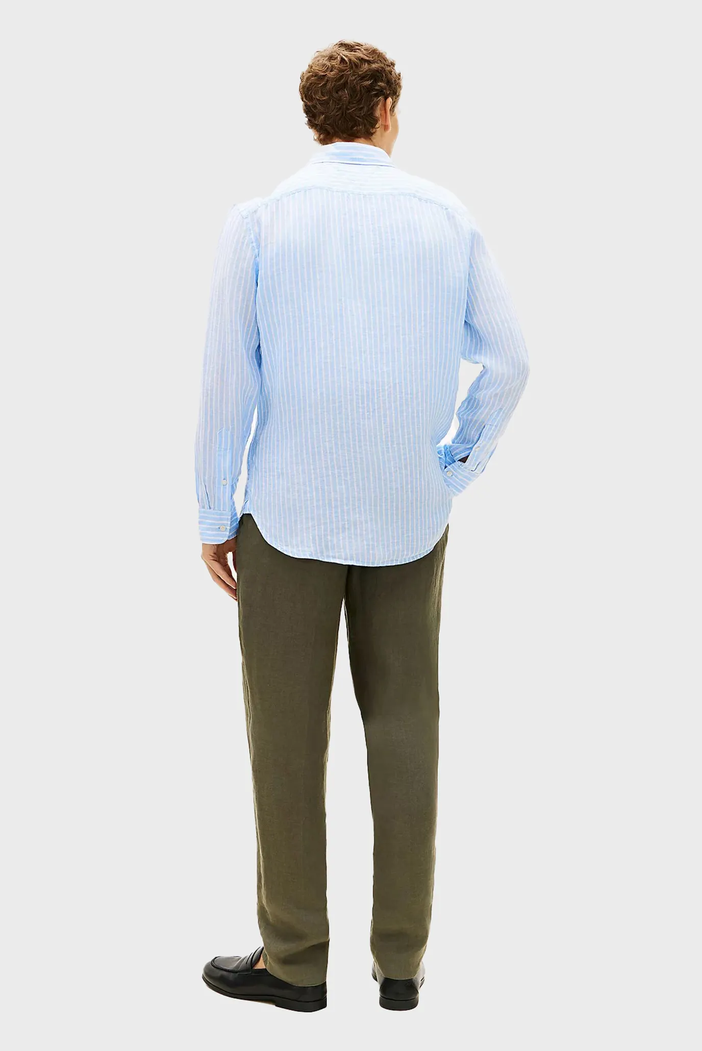 Рубашка LINEN BENGAL STRIPE RF SHIRT 3