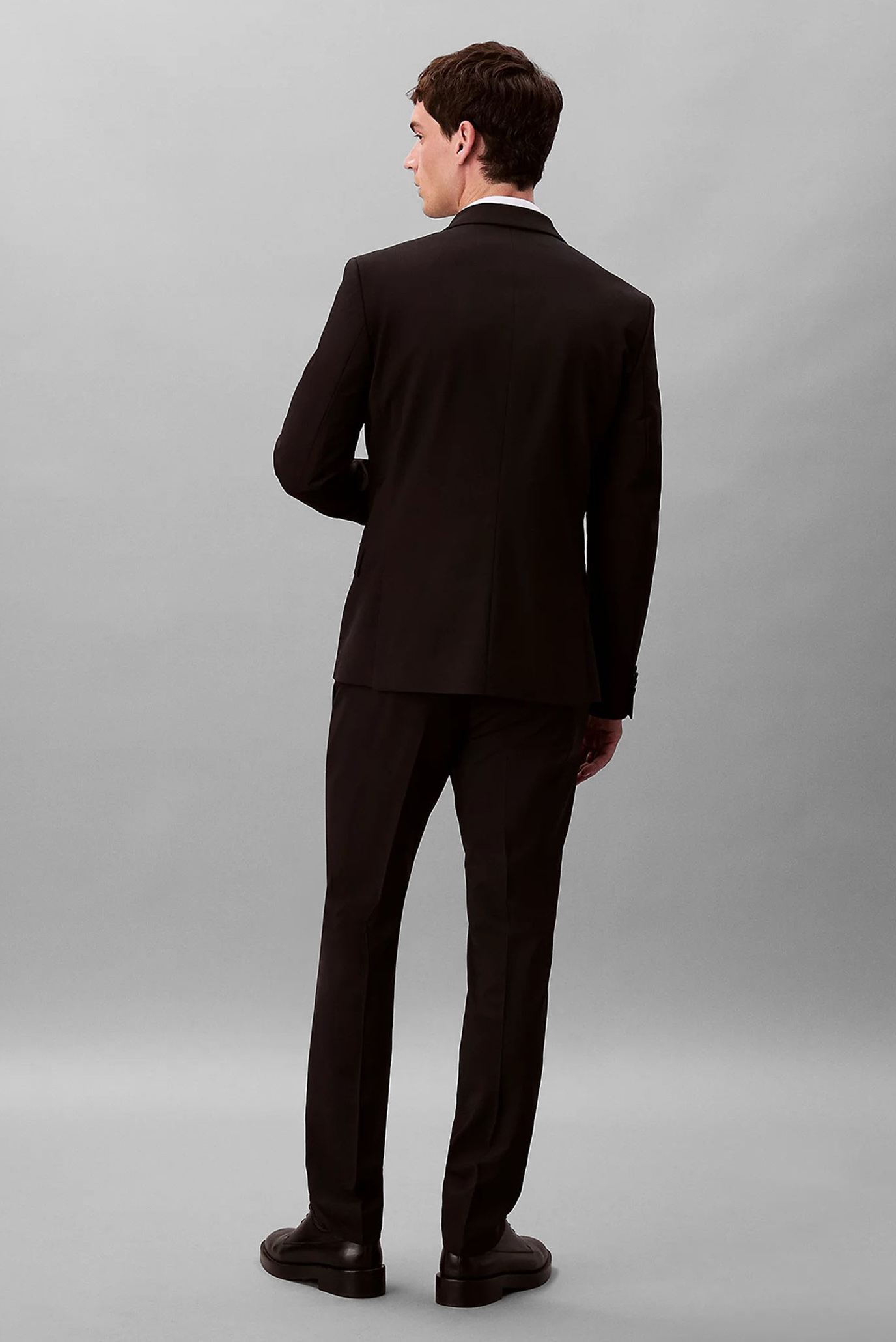 Брюки ITALIAN WOOL BLEND SLIM TROUSER 4