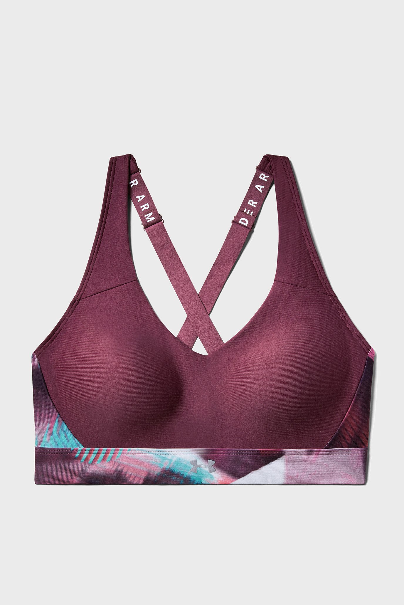 Женское фиолетовое спортивное бра Vanish Mid Print 7