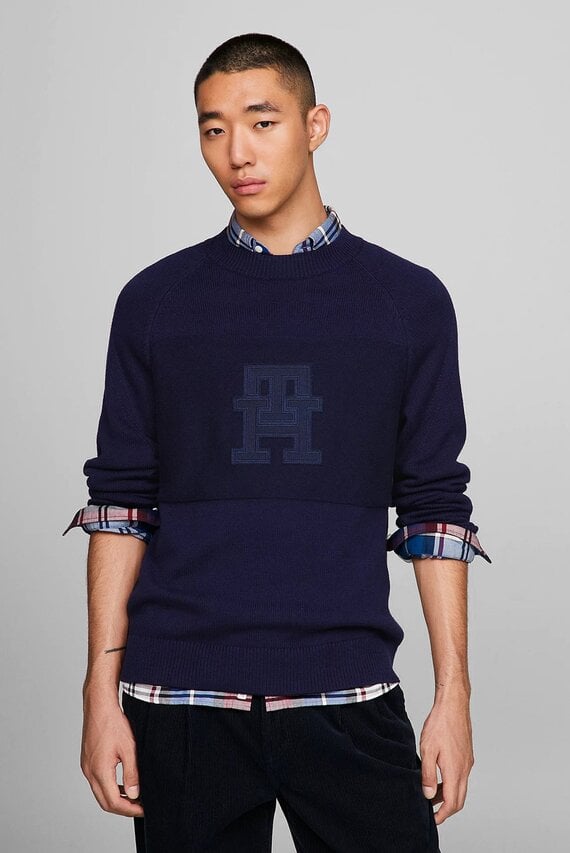 Свитер MONOGRAM CREW NECK