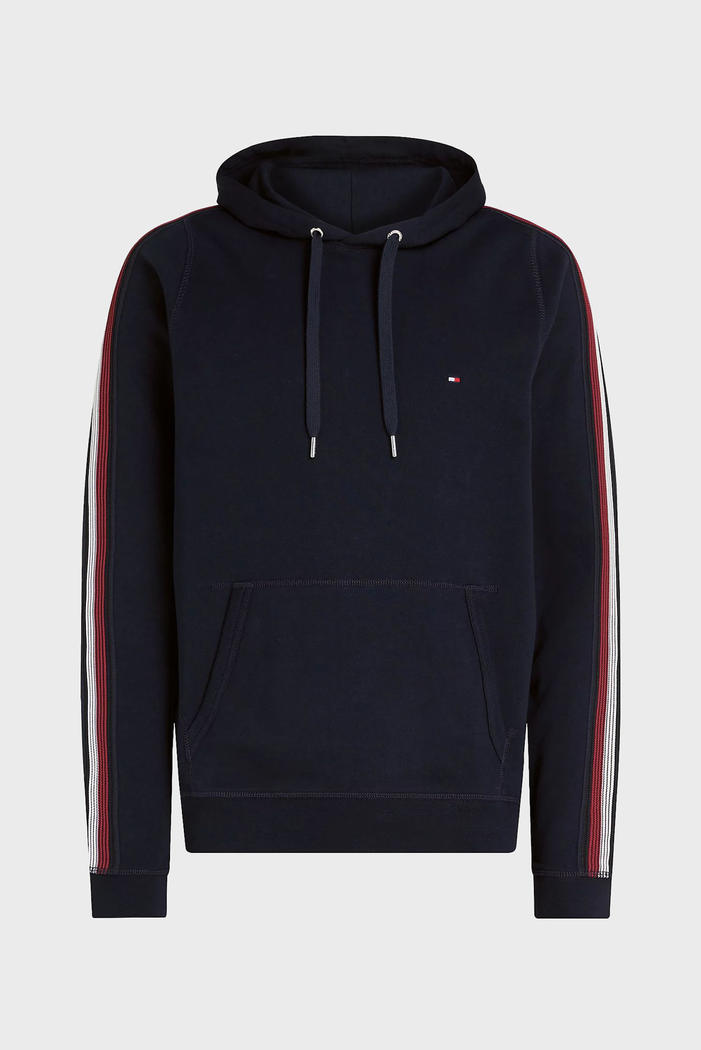 Мужское темно-синее худи GLOBAL STRIPE TAPE 5