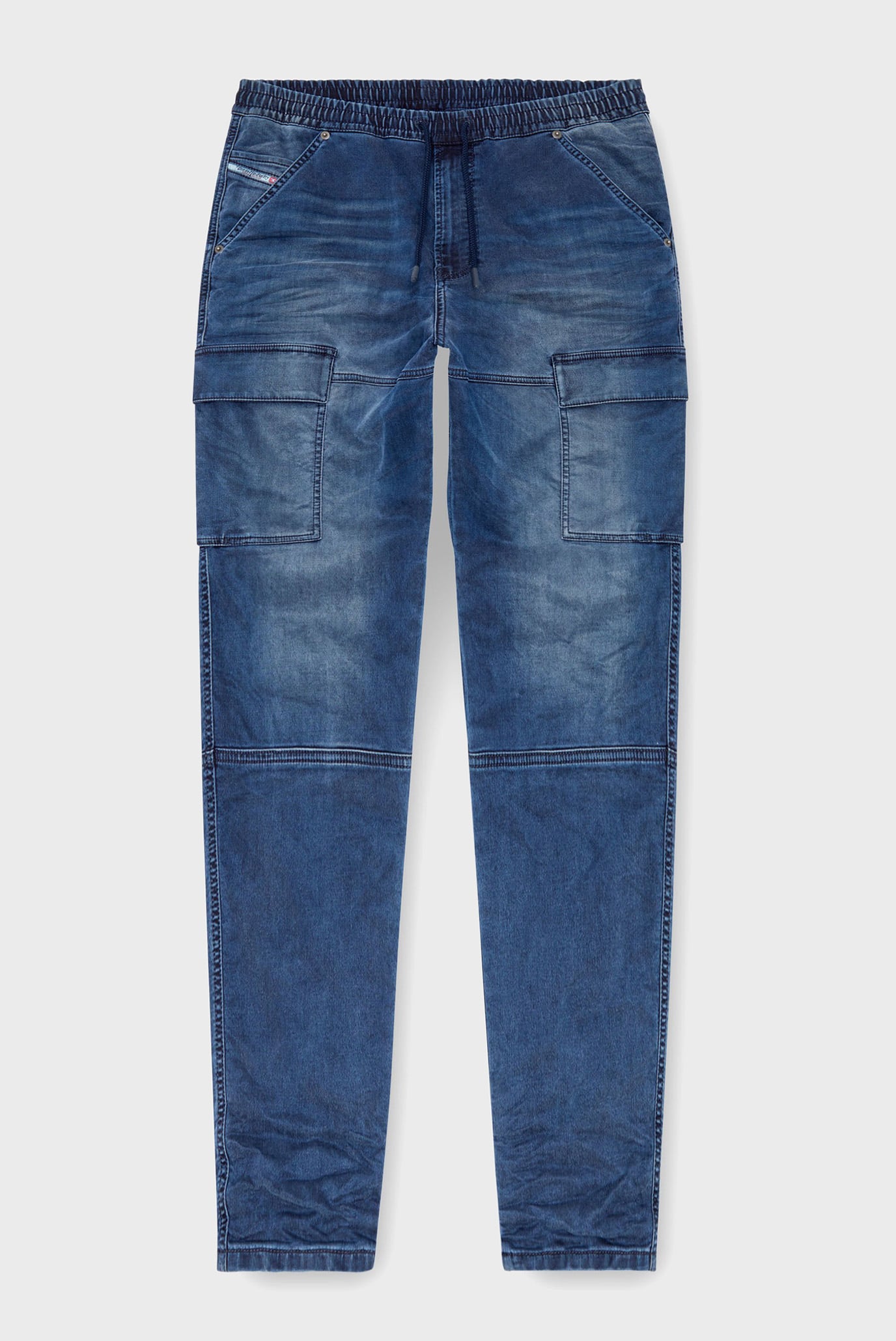 Мужские синие джинсы 2050 D-KROOLEY-CARGO JOGG 5