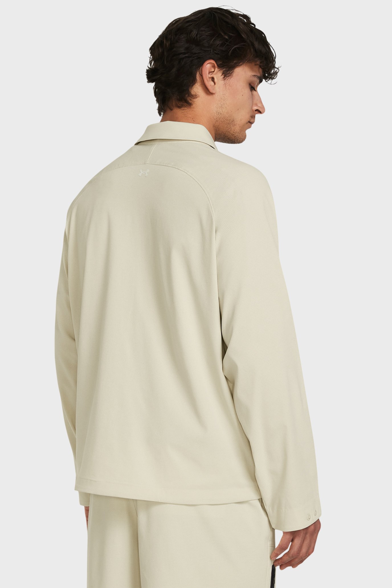 Мужская белая ветровка UA Unstoppable Vented Jkt 3