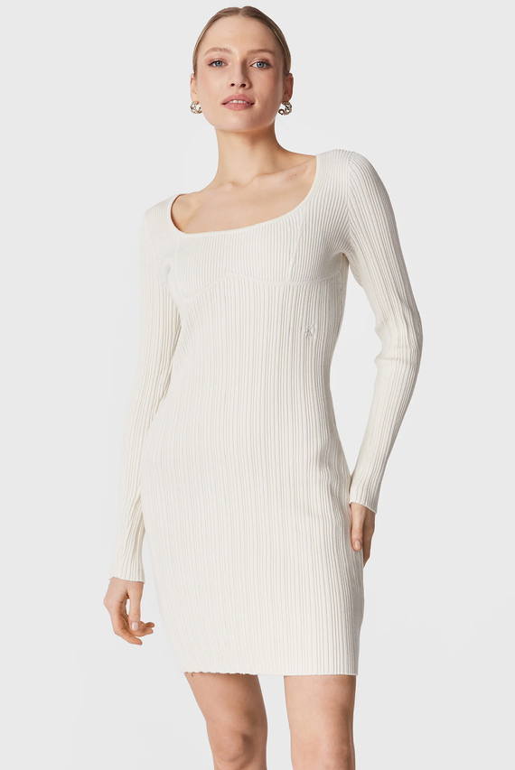 Платье BUSTIER SWEATER DRESS