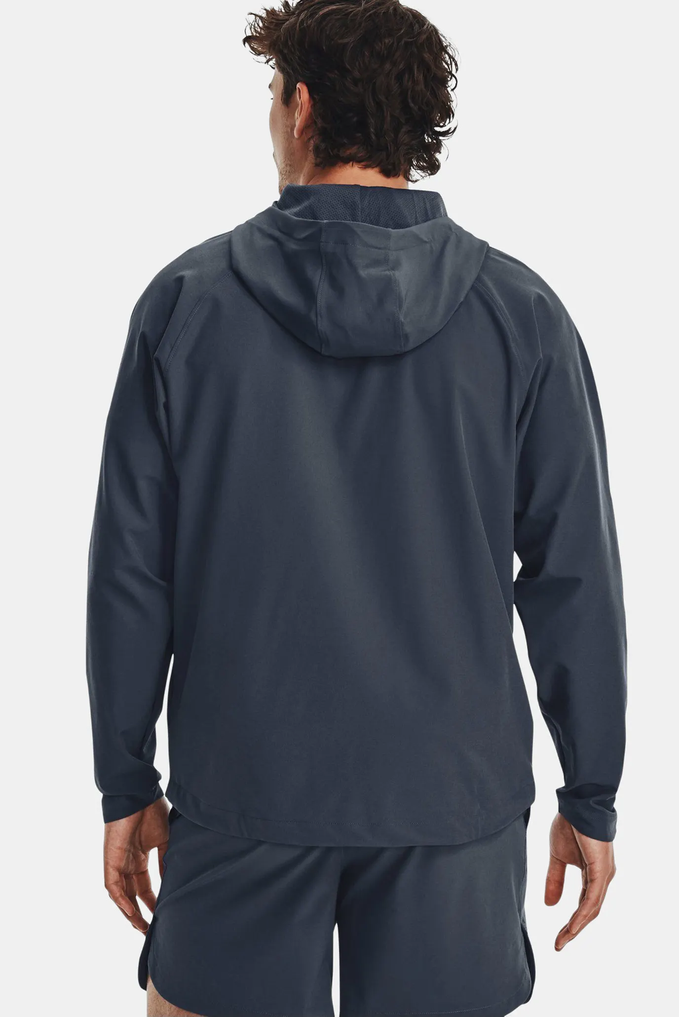 Мужская серая ветровка UA Unstoppable Jacket 5