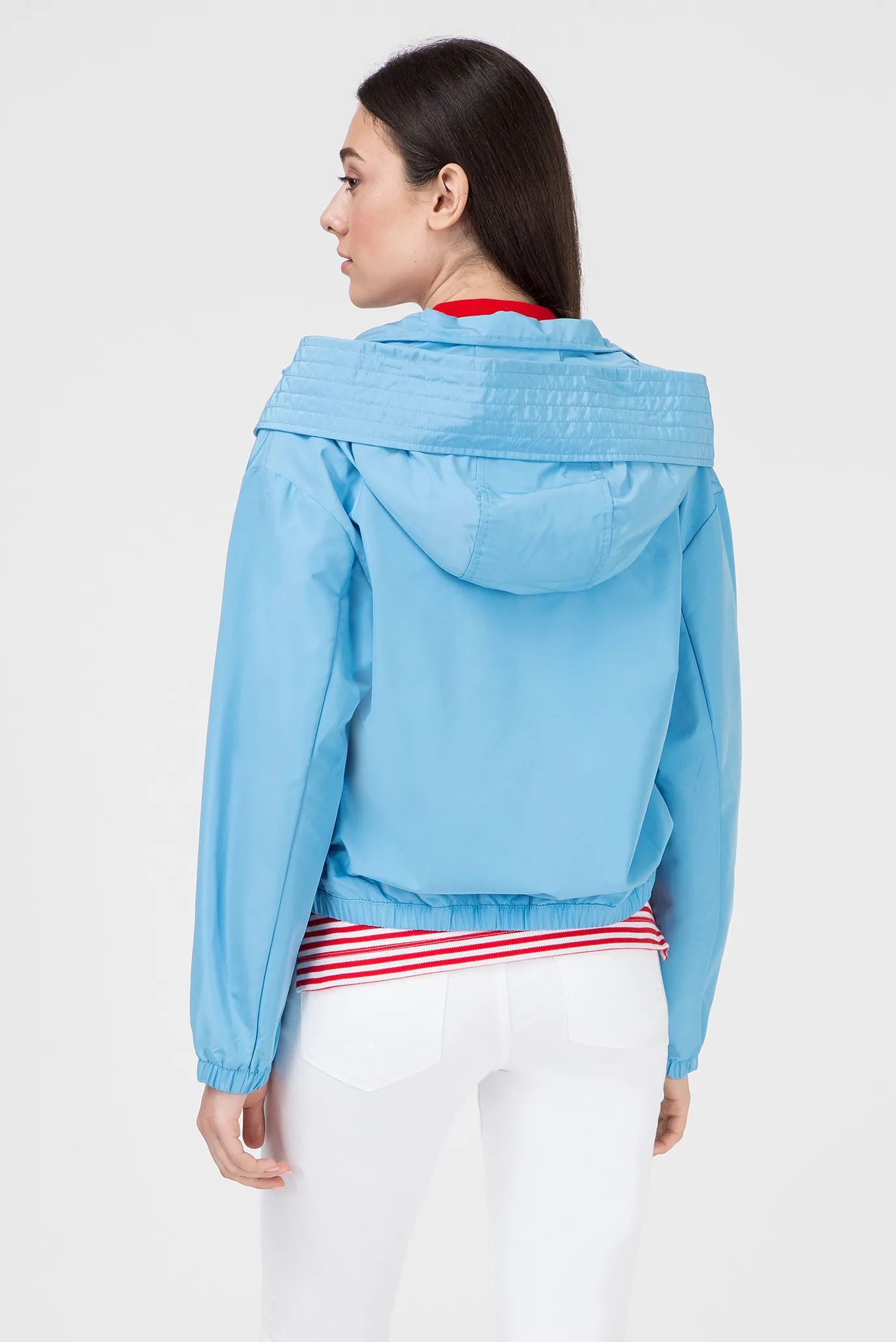 Женская голубая ветровка SABA SHORT PACKABLE 8