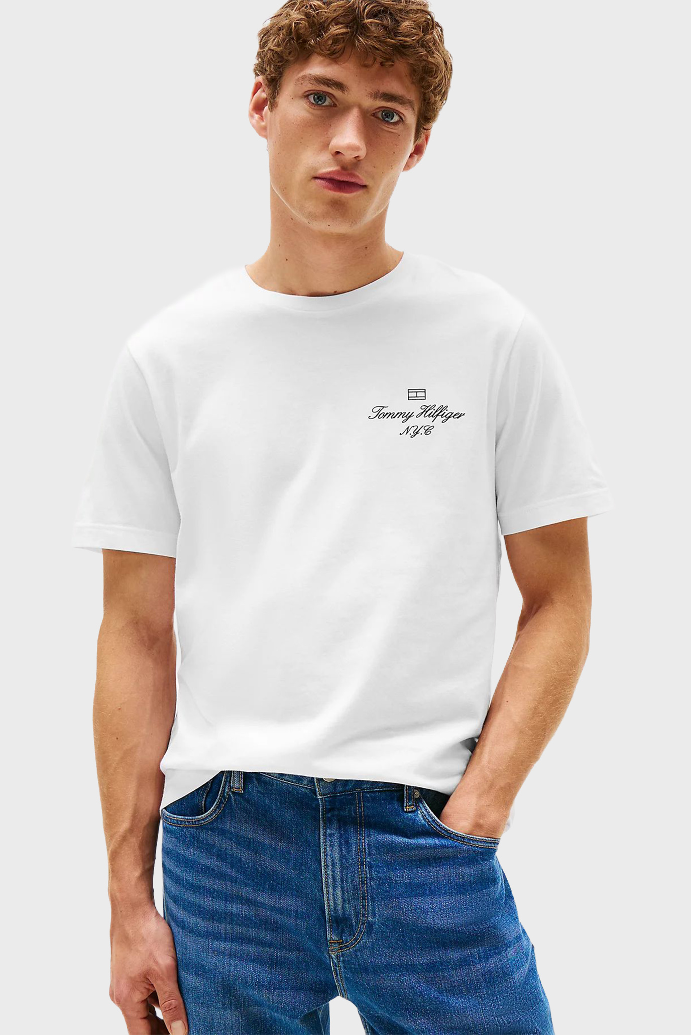Футболка/OUTLINE FLAG SCRIPT TEE 1